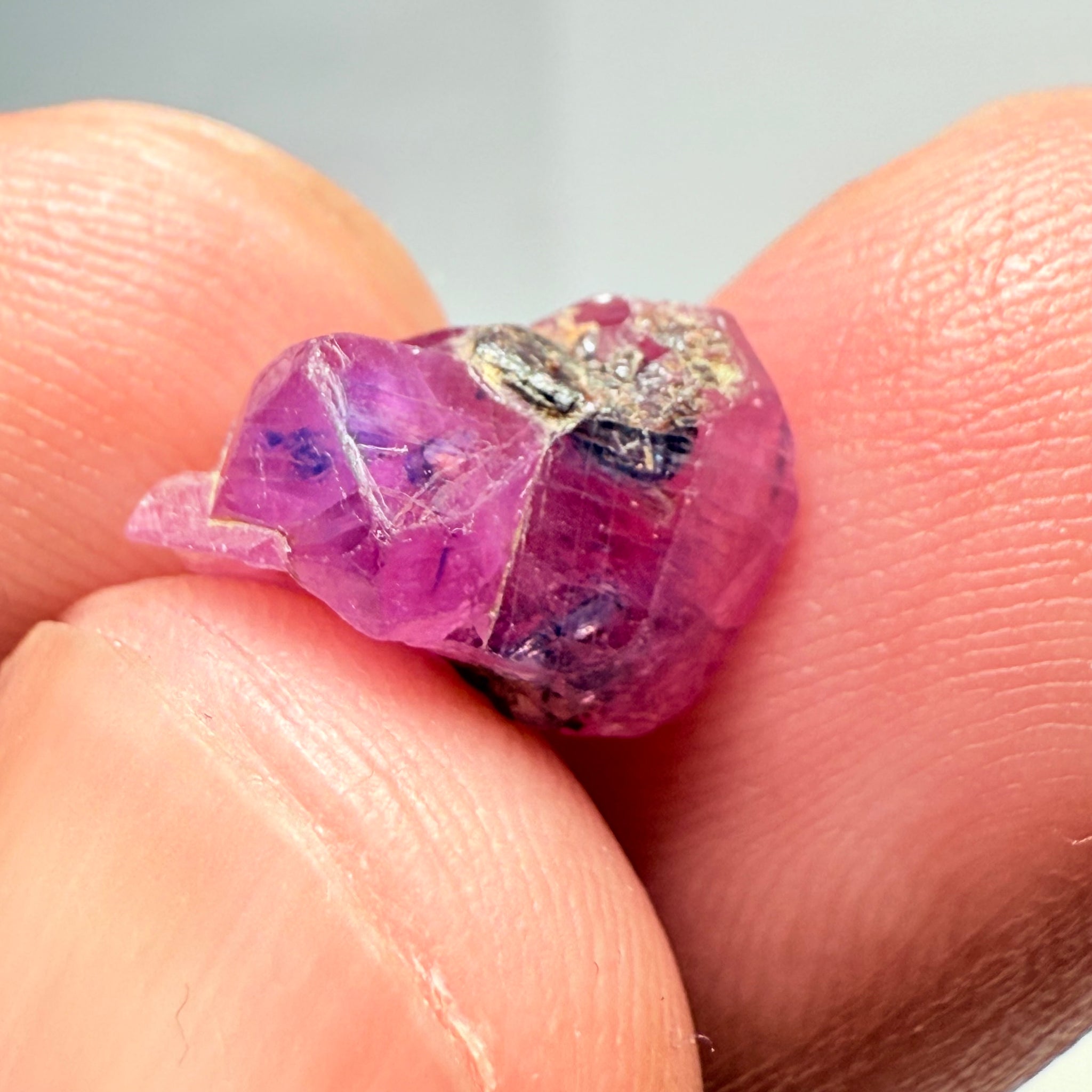 Winza Sapphire Crystal Specimen, 4.88ct, Winza, Tanzania, Untreated, Unheated