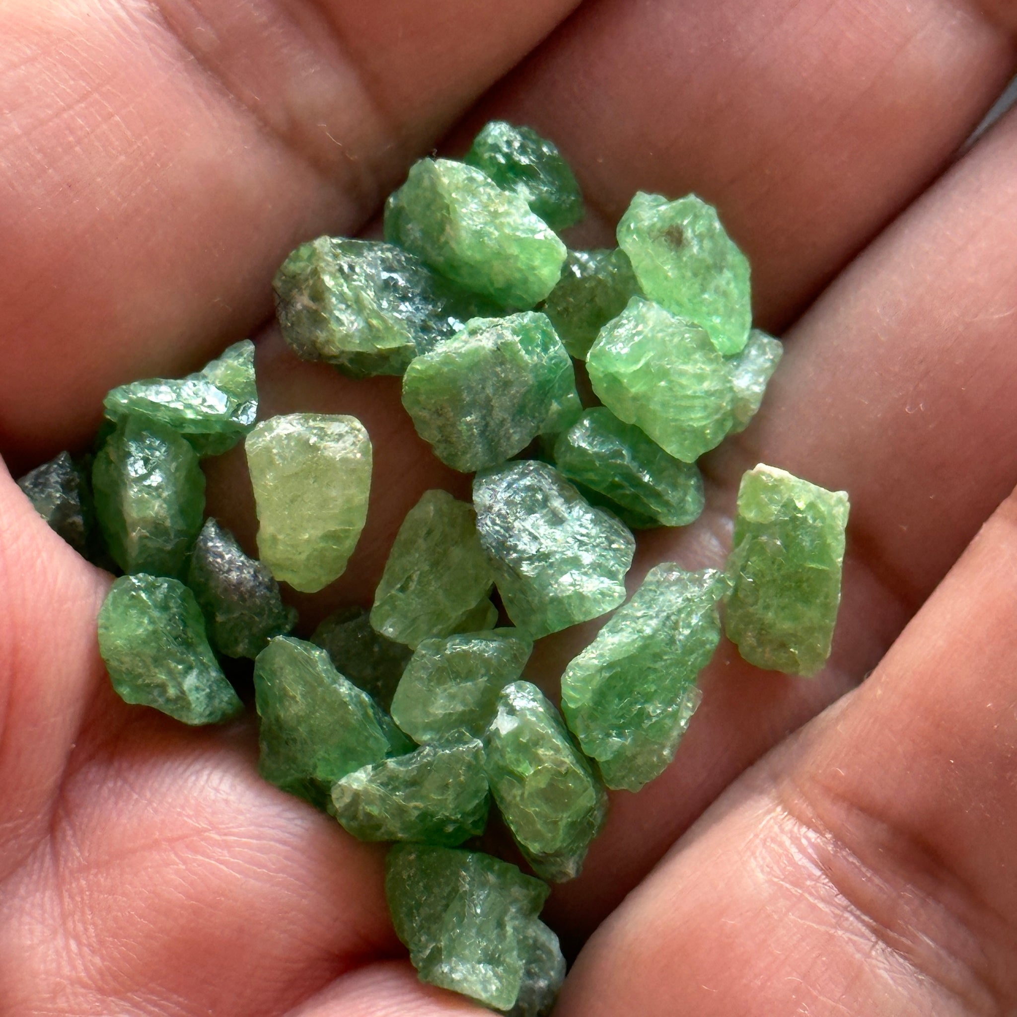 Tsavorite Garnet, Tanzania, Per Stone