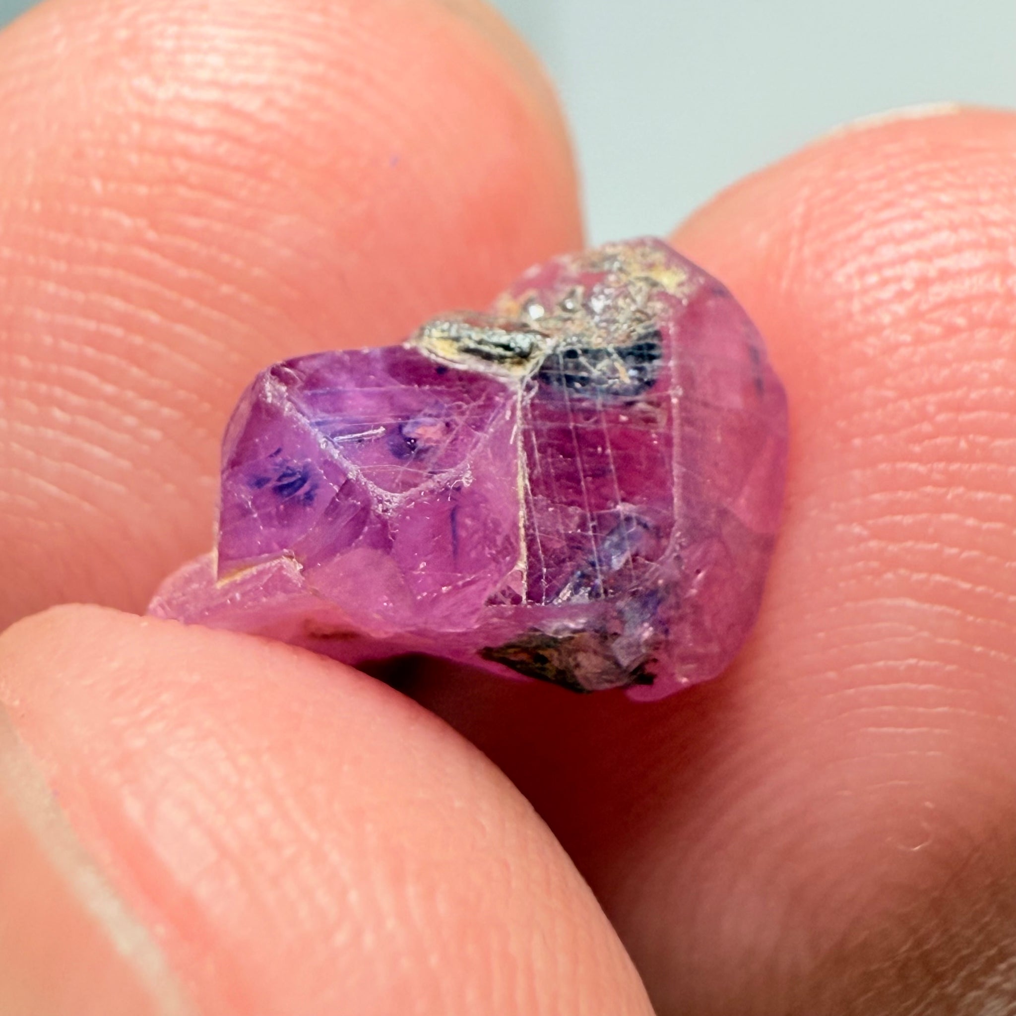 Winza Sapphire Crystal Specimen, 4.88ct, Winza, Tanzania, Untreated, Unheated