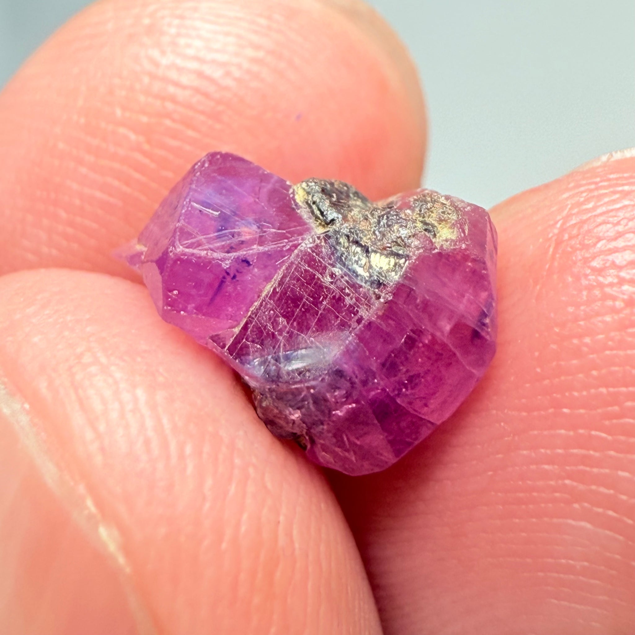 Winza Sapphire Crystal Specimen, 4.88ct, Winza, Tanzania, Untreated, Unheated