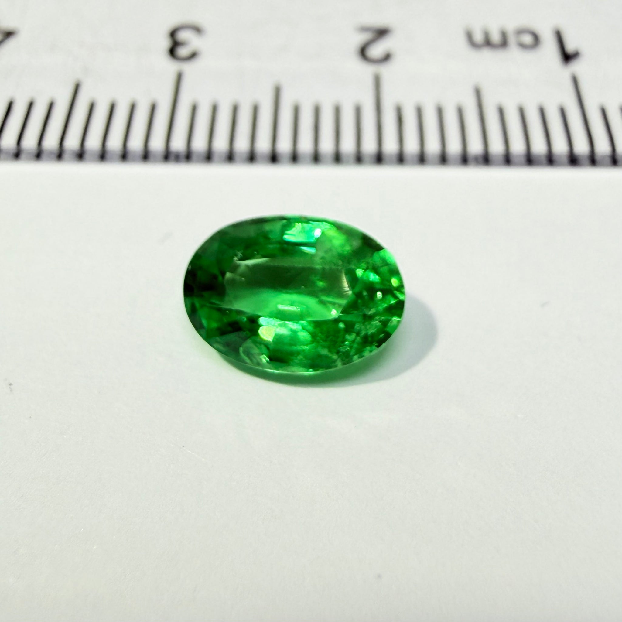 Tsavorite Garnet, 1.55ct, Tanzania, Untreated Unheated