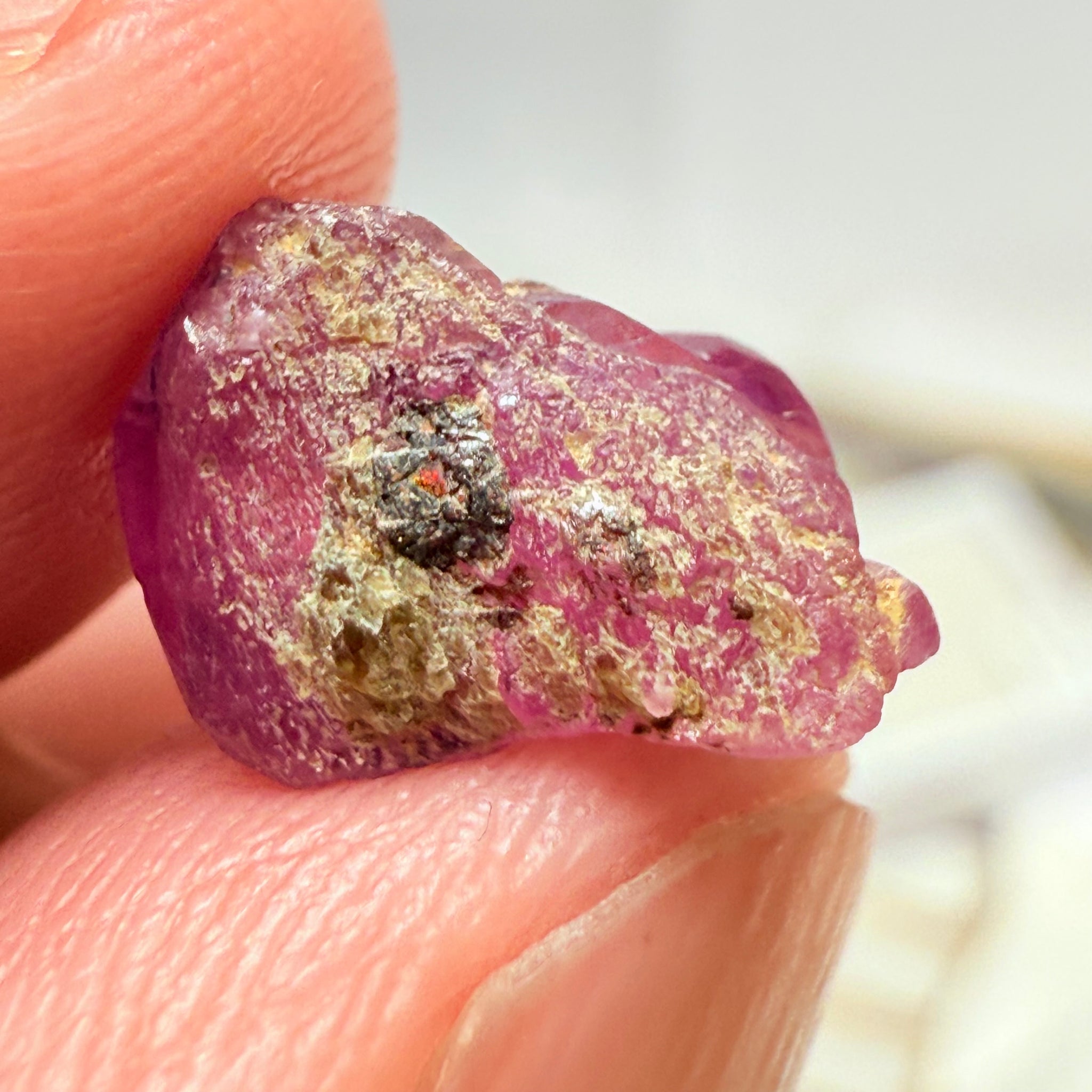 Winza Sapphire Crystal Specimen, 4.88ct, Winza, Tanzania, Untreated, Unheated