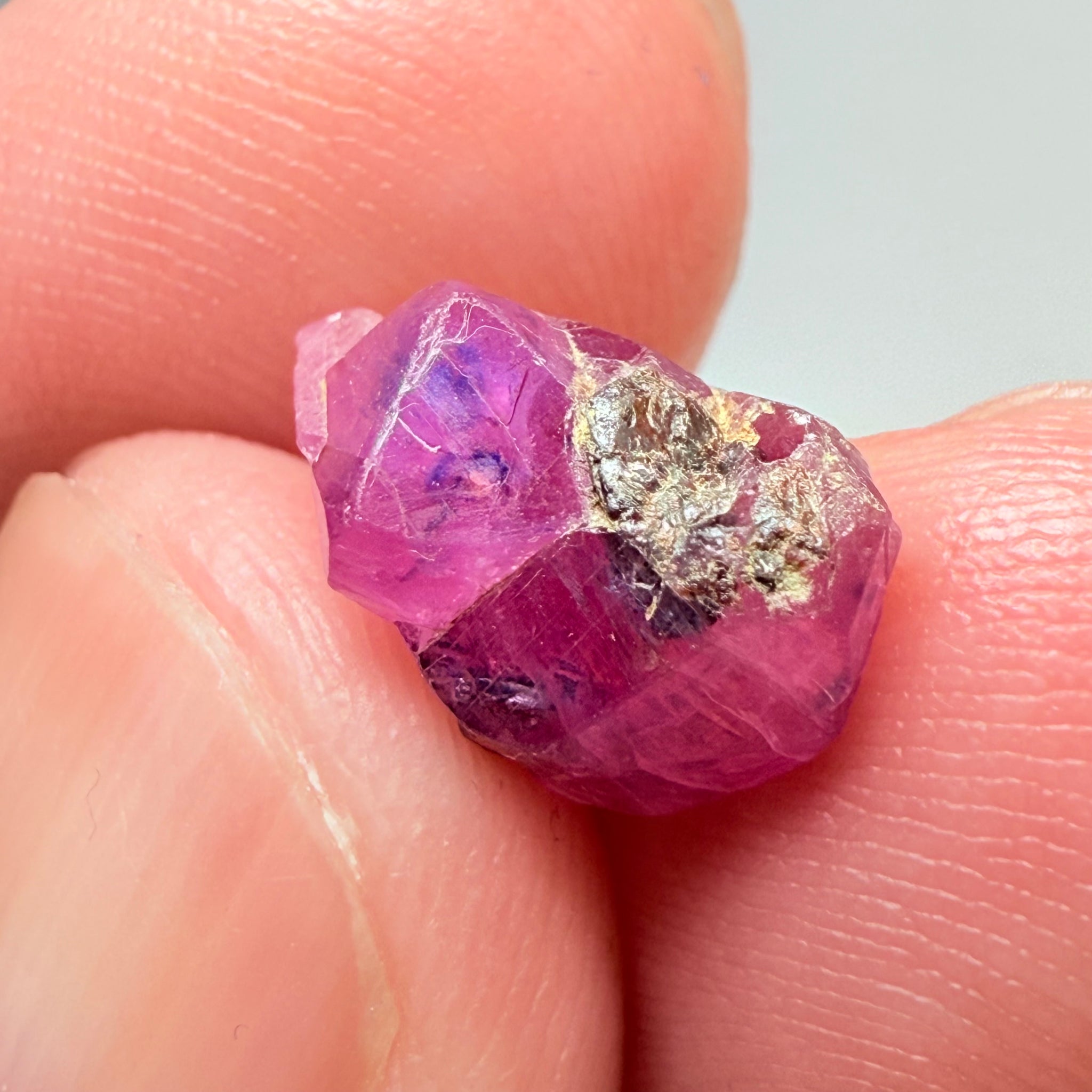 Winza Sapphire Crystal Specimen, 4.88ct, Winza, Tanzania, Untreated, Unheated