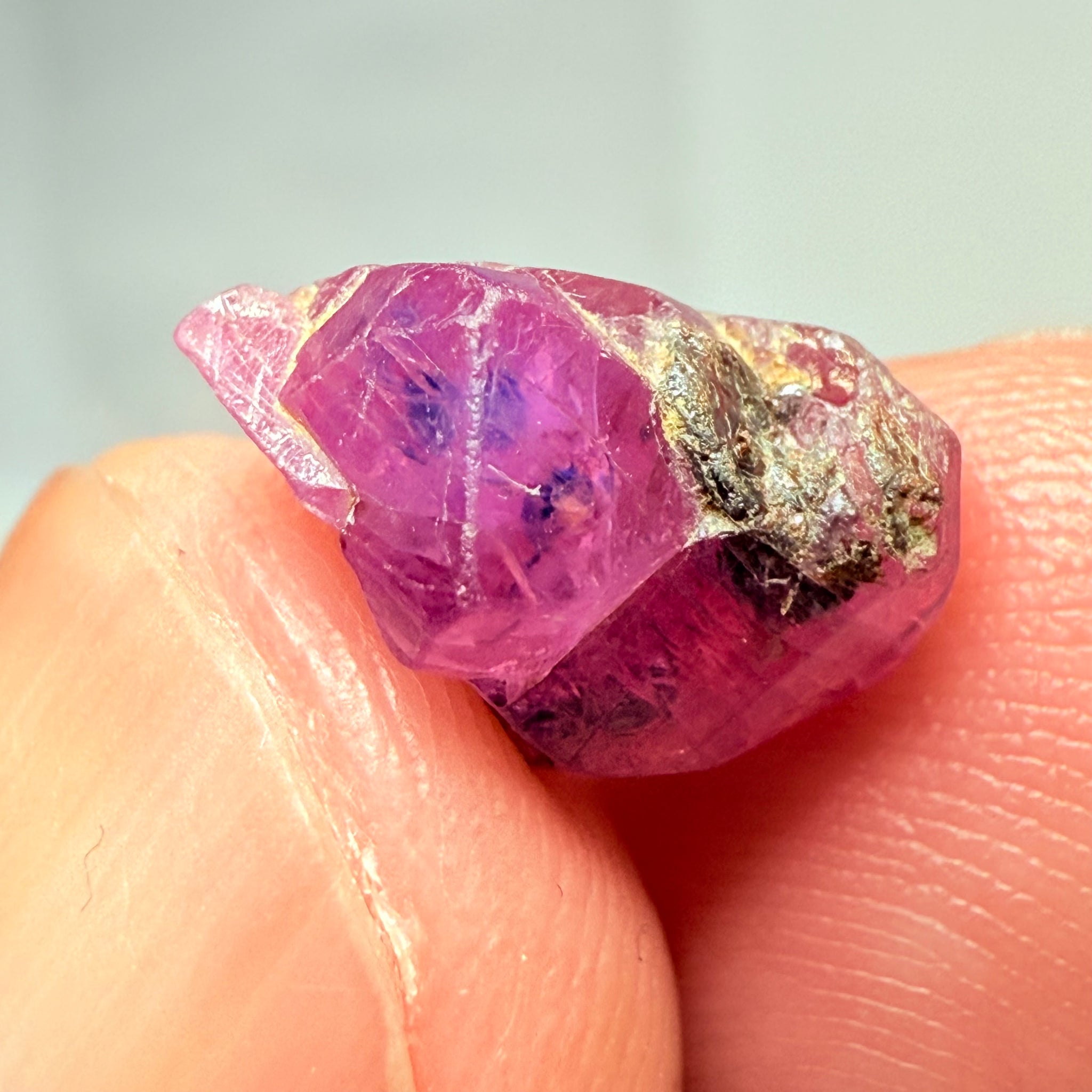 Winza Sapphire Crystal Specimen, 4.88ct, Winza, Tanzania, Untreated, Unheated