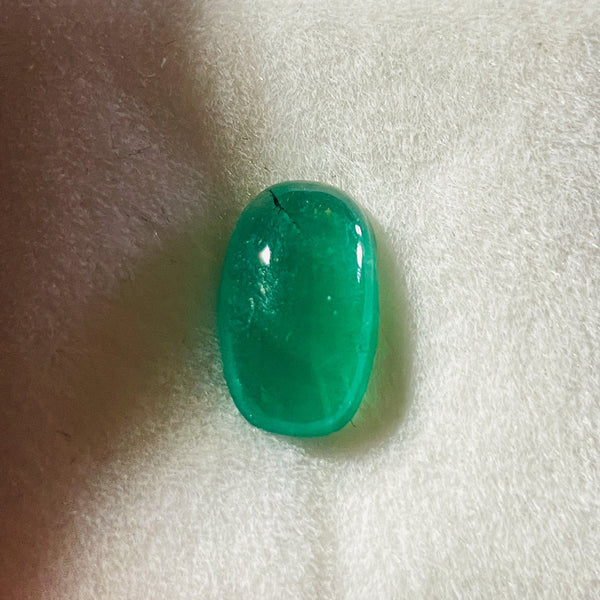 0.87Ct Emerald Tanzania No Oil Added But Some Labs May Describe The Stone As Minor Oil Or