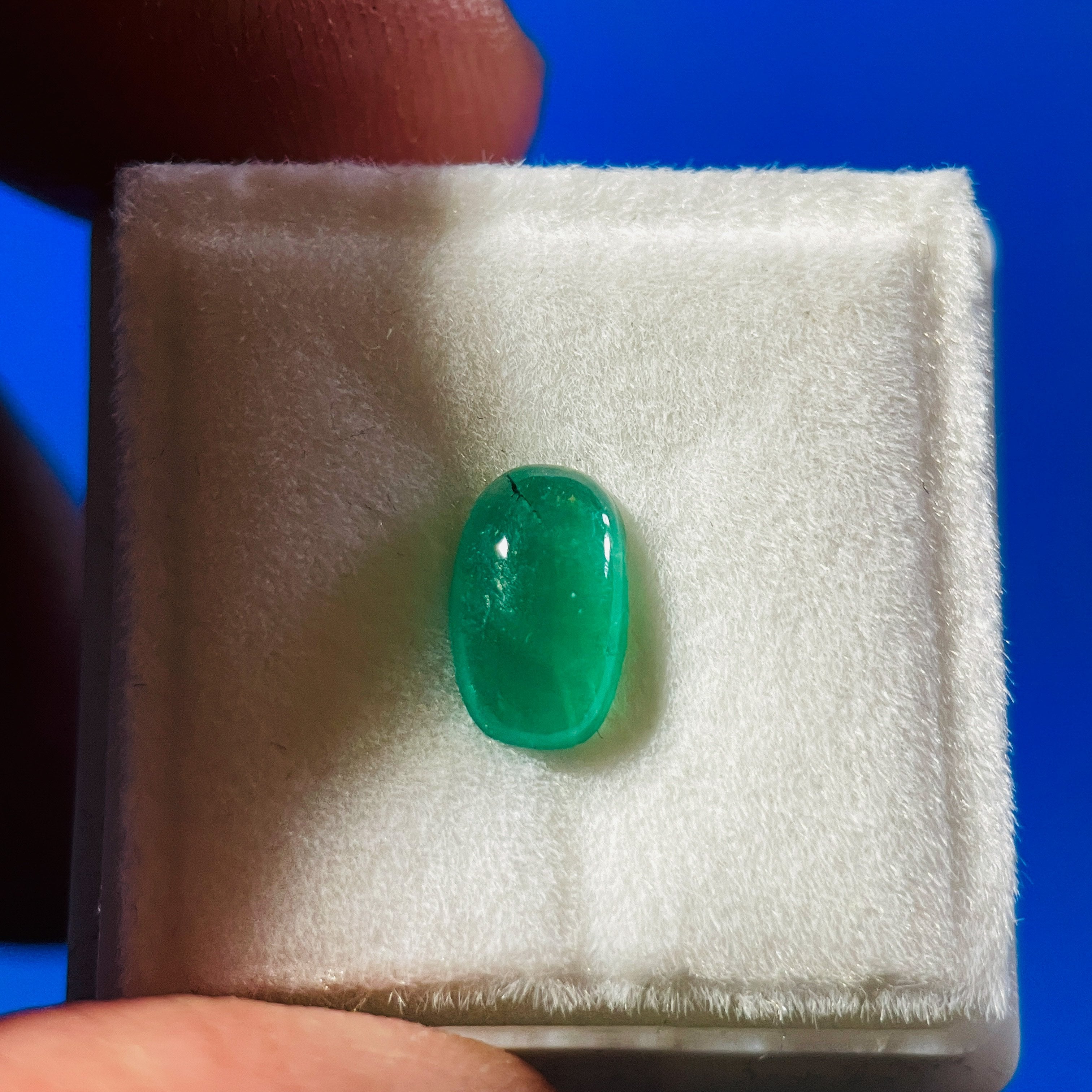 0.87Ct Emerald Tanzania No Oil Added But Some Labs May Describe The Stone As Minor Oil Or
