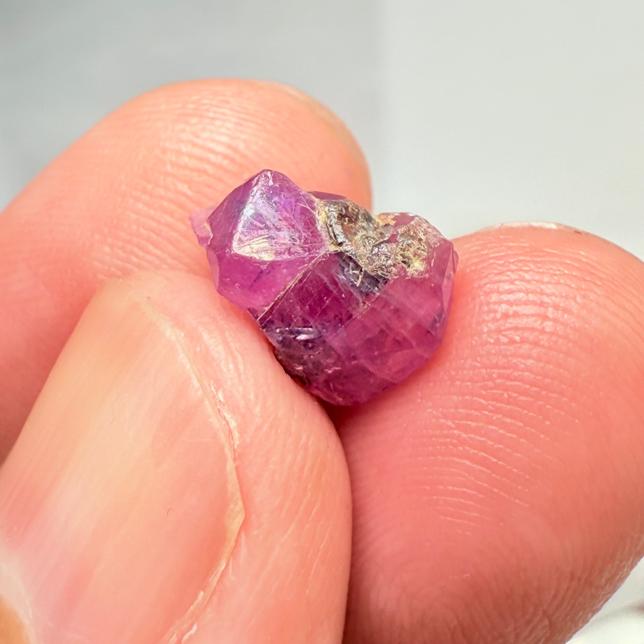 Winza Sapphire Crystal Specimen, 4.88ct, Winza, Tanzania, Untreated, Unheated