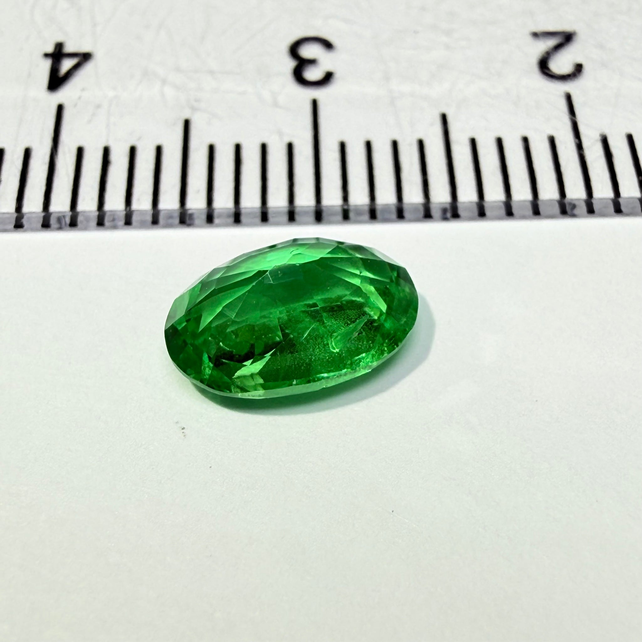 Tsavorite Garnet, 1.55ct, Tanzania, Untreated Unheated