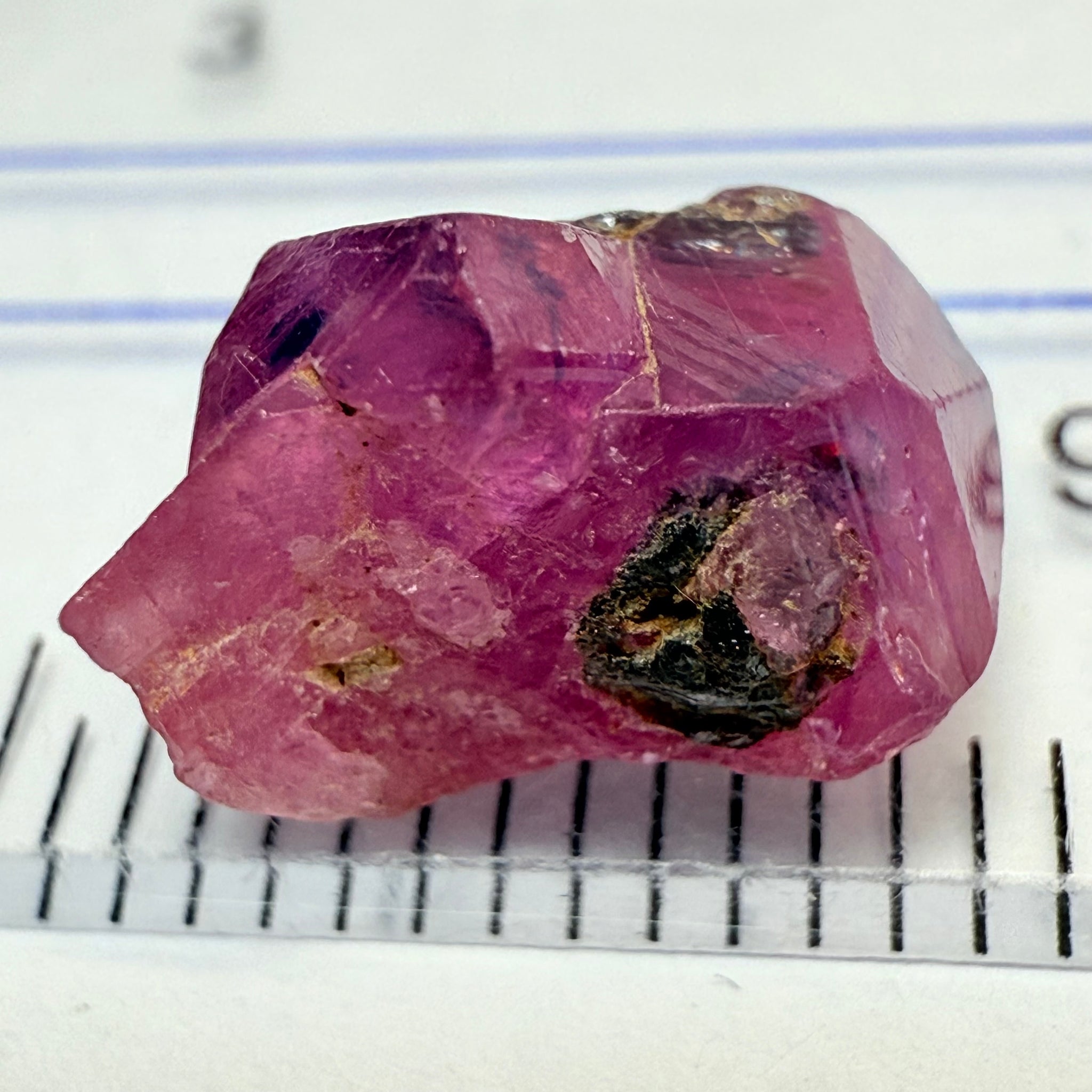 Winza Sapphire Crystal Specimen, 4.88ct, Winza, Tanzania, Untreated, Unheated