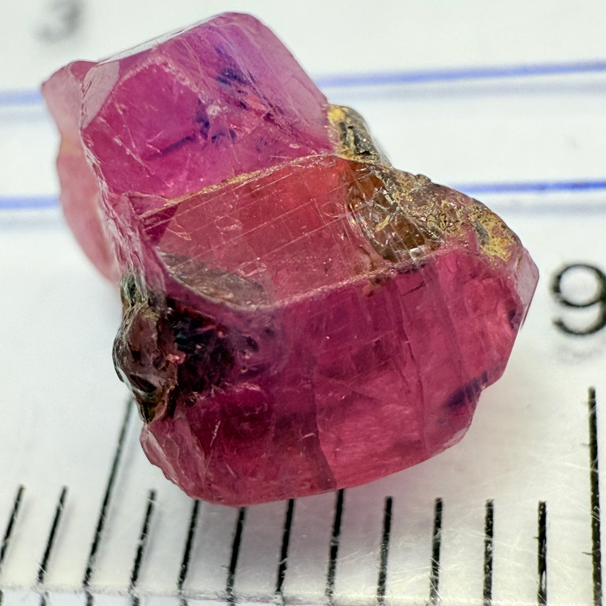 Winza Sapphire Crystal Specimen, 4.88ct, Winza, Tanzania, Untreated, Unheated