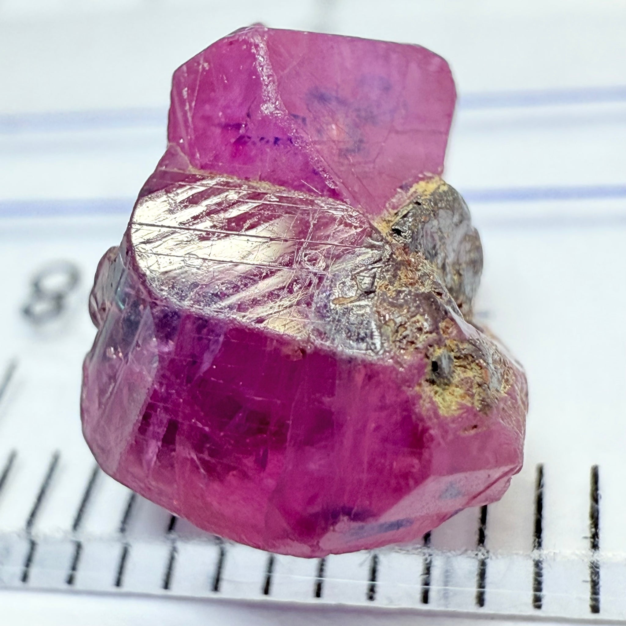 Winza Sapphire Crystal Specimen, 4.88ct, Winza, Tanzania, Untreated, Unheated