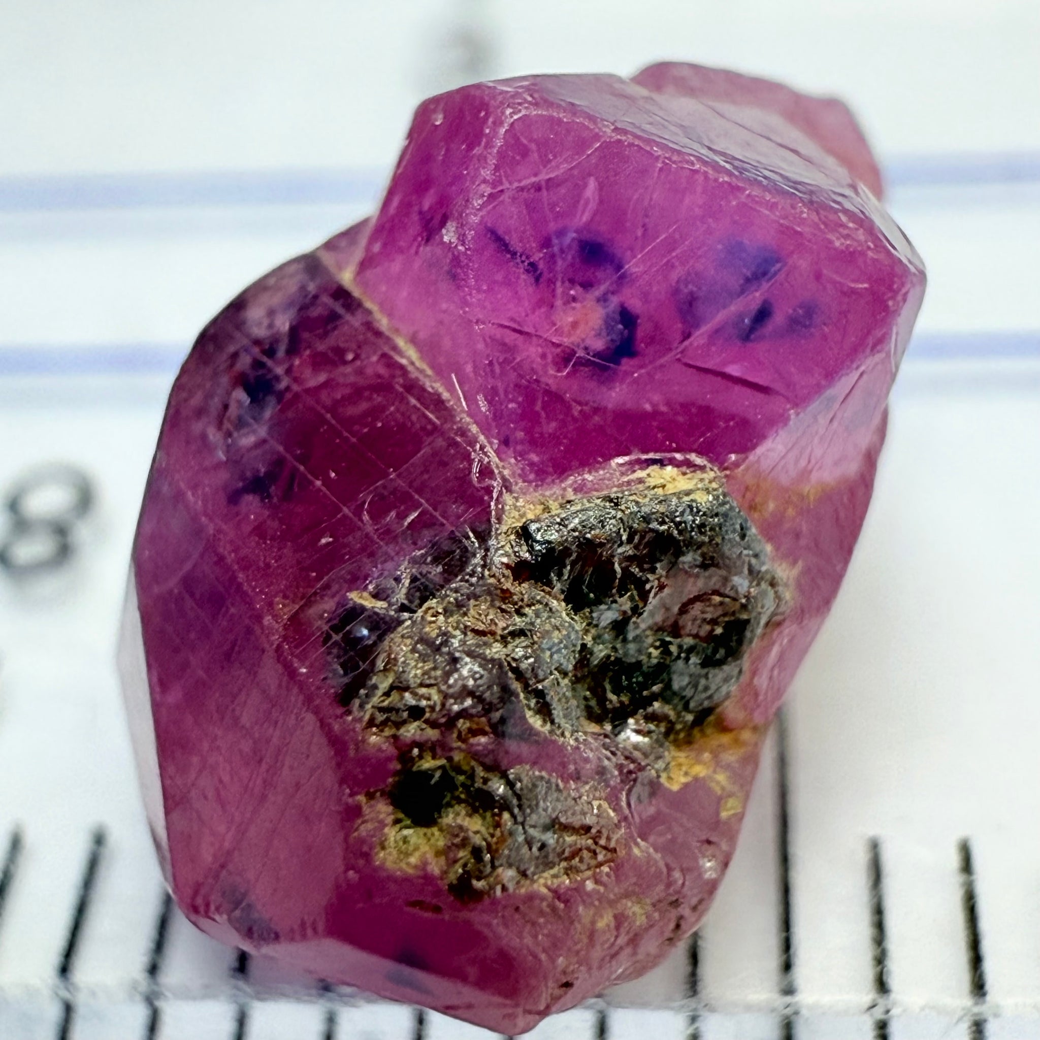 Winza Sapphire Crystal Specimen, 4.88ct, Winza, Tanzania, Untreated, Unheated