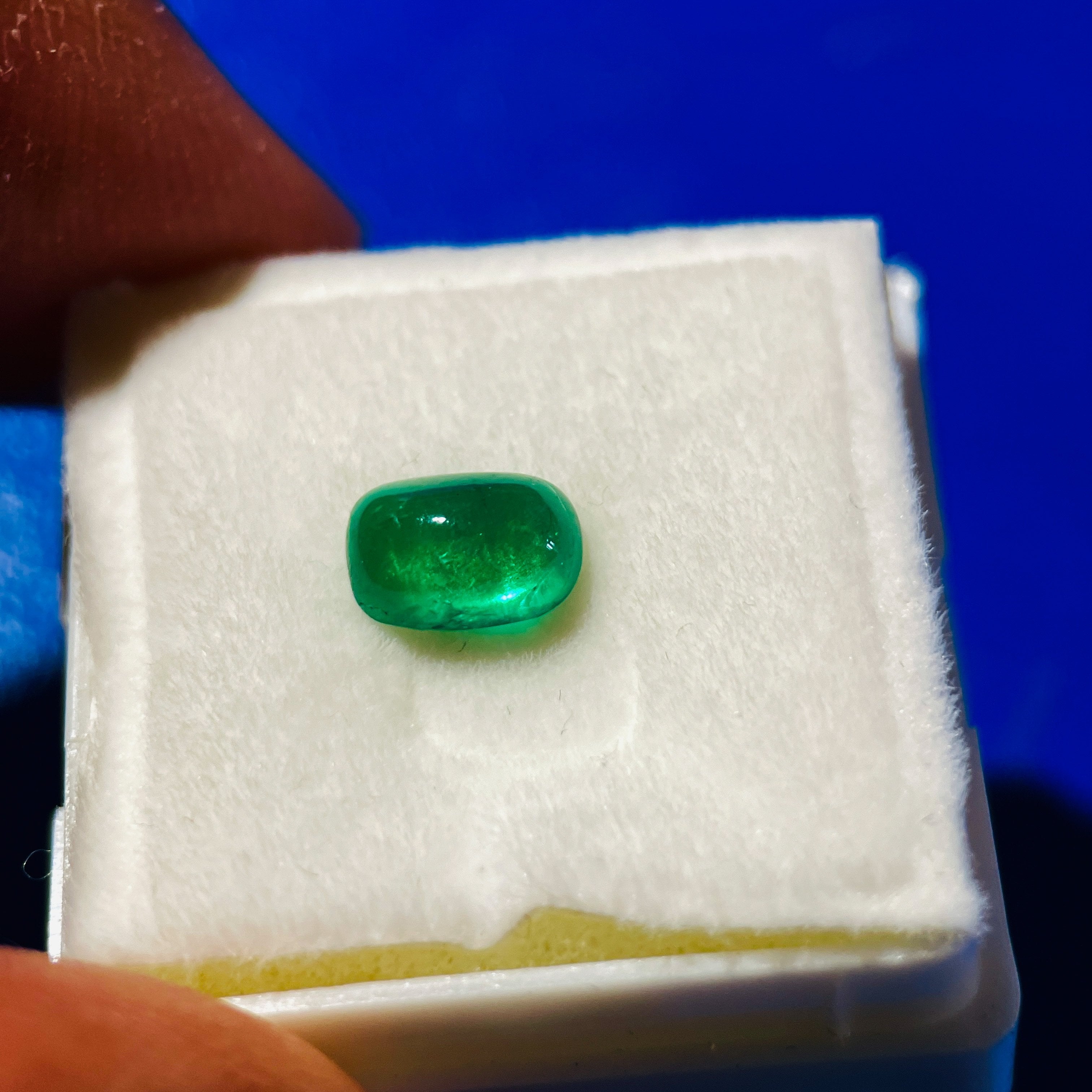 0.82Ct Emerald Tanzania No Oil Added But Some Labs May Describe The Stone As Minor Oil Or