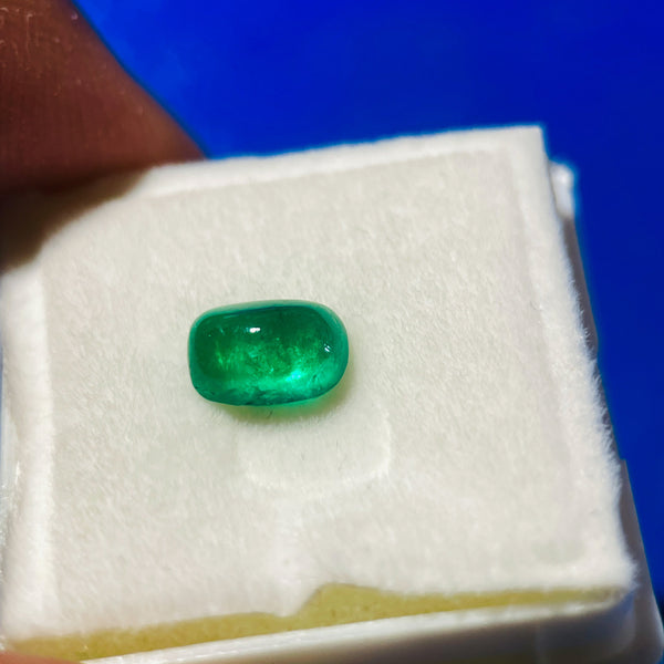 0.82Ct Emerald Tanzania No Oil Added But Some Labs May Describe The Stone As Minor Oil Or