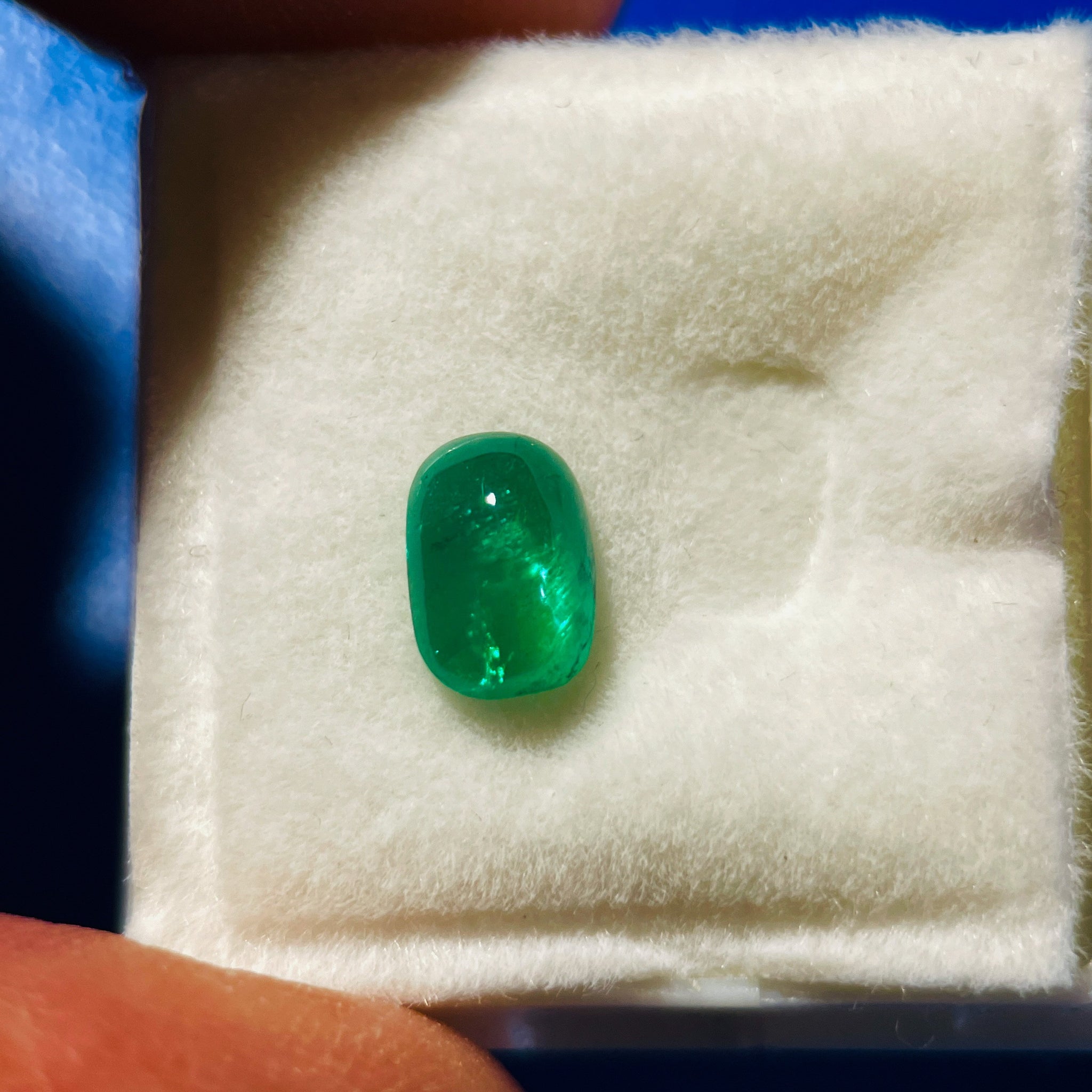 0.82Ct Emerald Tanzania No Oil Added But Some Labs May Describe The Stone As Minor Oil Or
