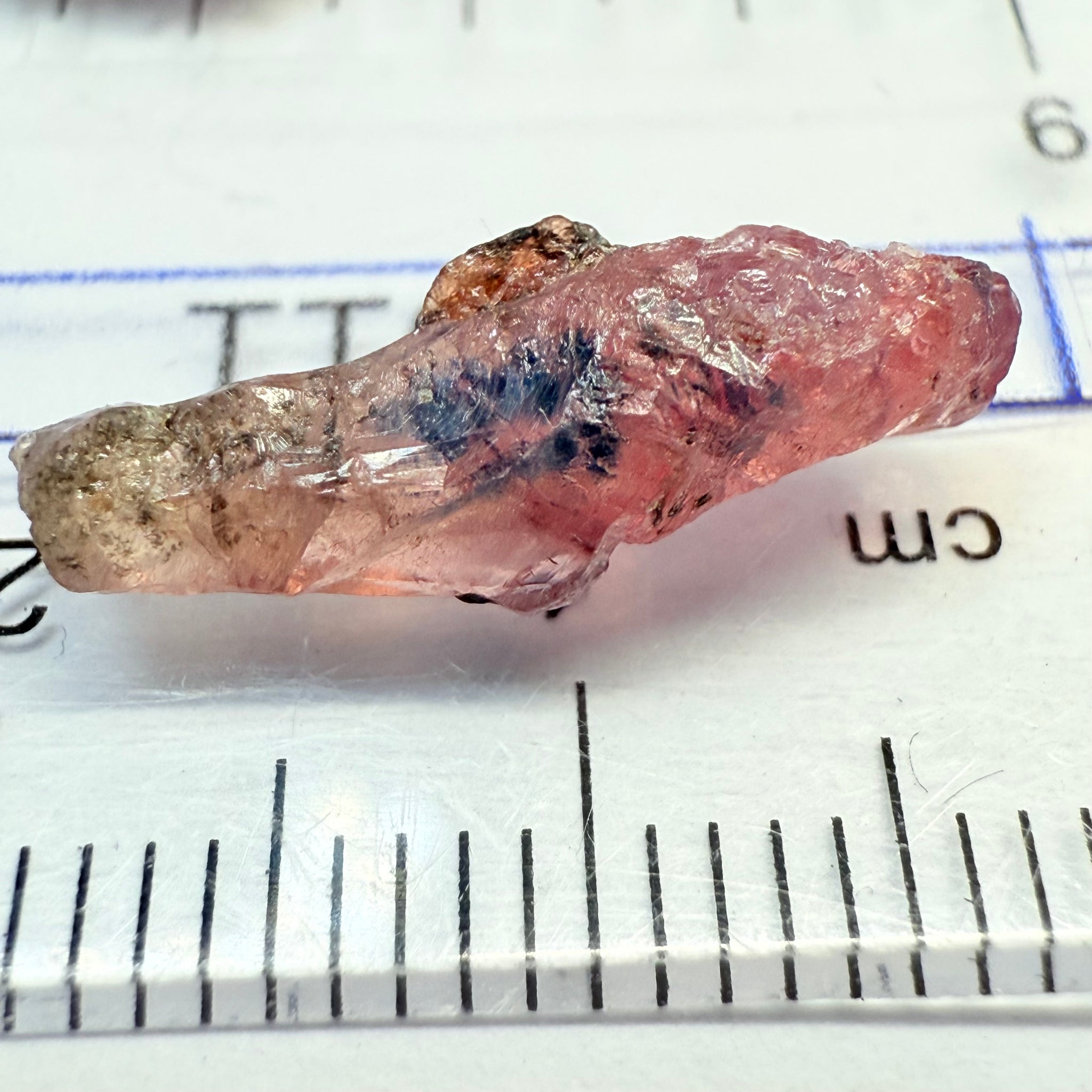 Winza Sapphire Crystal Specimen, 3.63ct, Winza, Tanzania, Untreated, Unheated