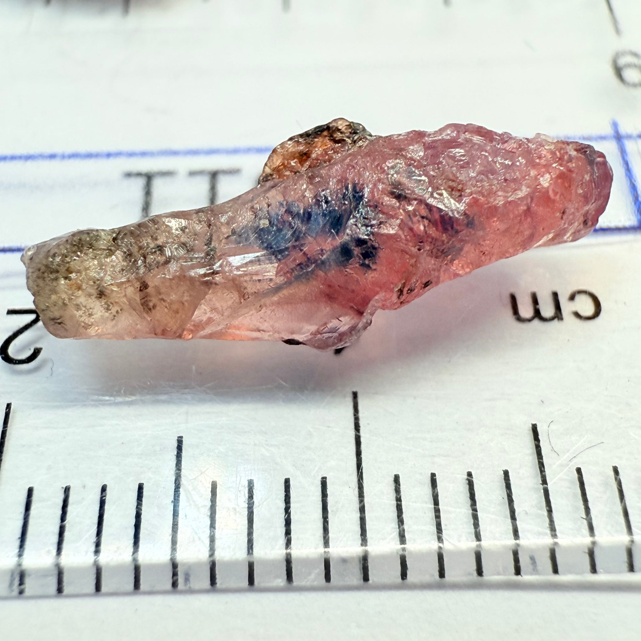 Winza Sapphire Crystal Specimen, 3.63ct, Winza, Tanzania, Untreated, Unheated