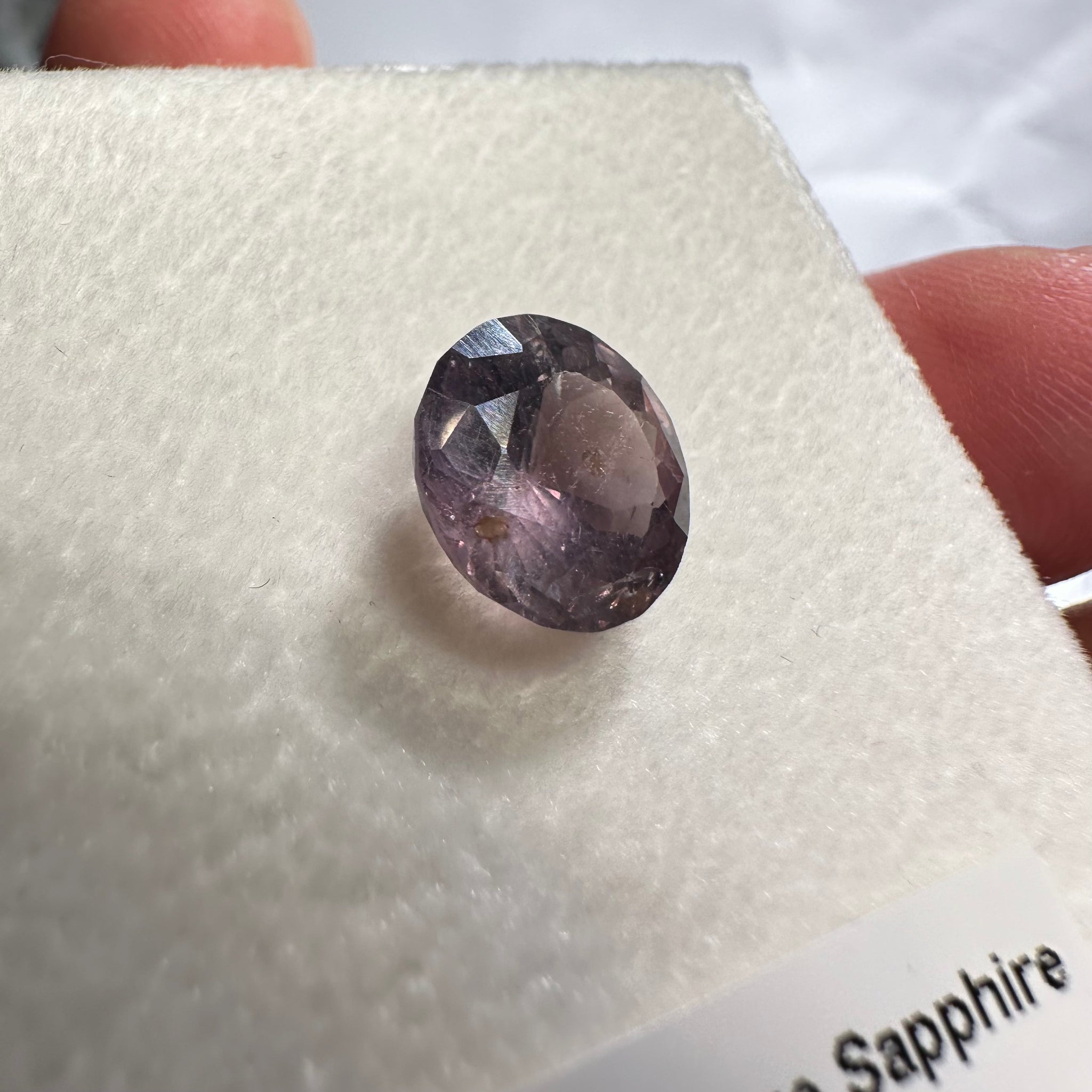 Colour Change Sapphire, 4.84ct, Umba, Tanzania. Untreated Unheated. See photos for colour change