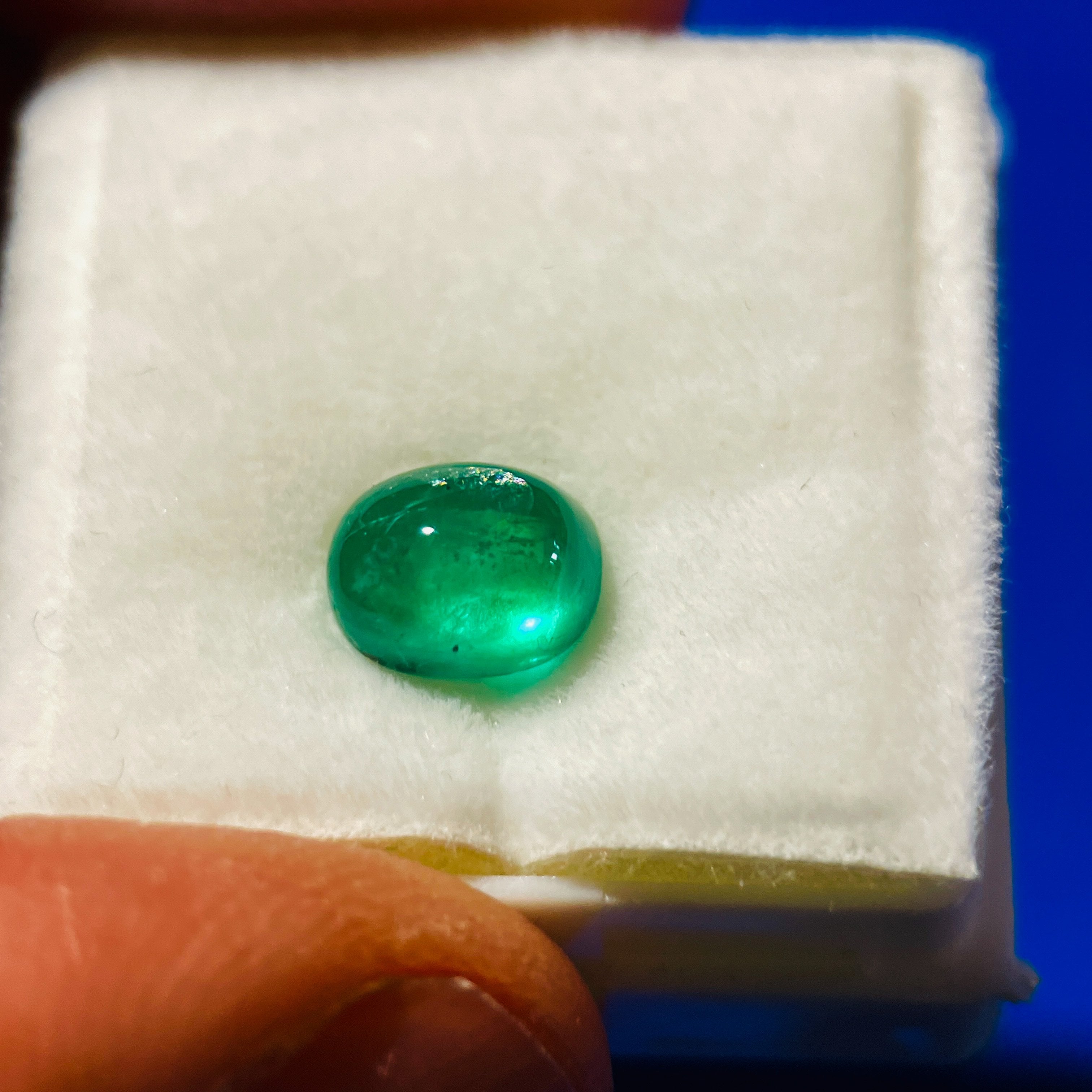 1.37Ct Tanzanian Emerald Untreated Unheated No Oil