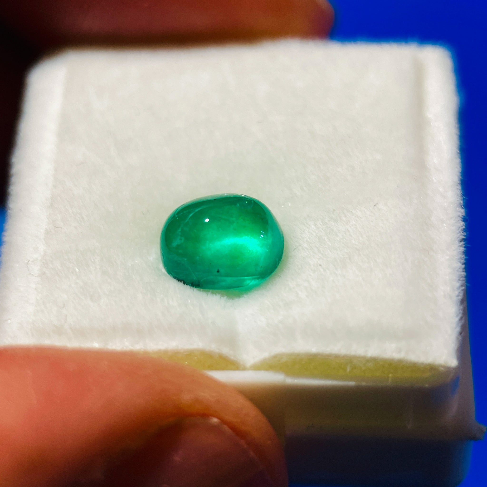 1.37Ct Tanzanian Emerald Untreated Unheated No Oil