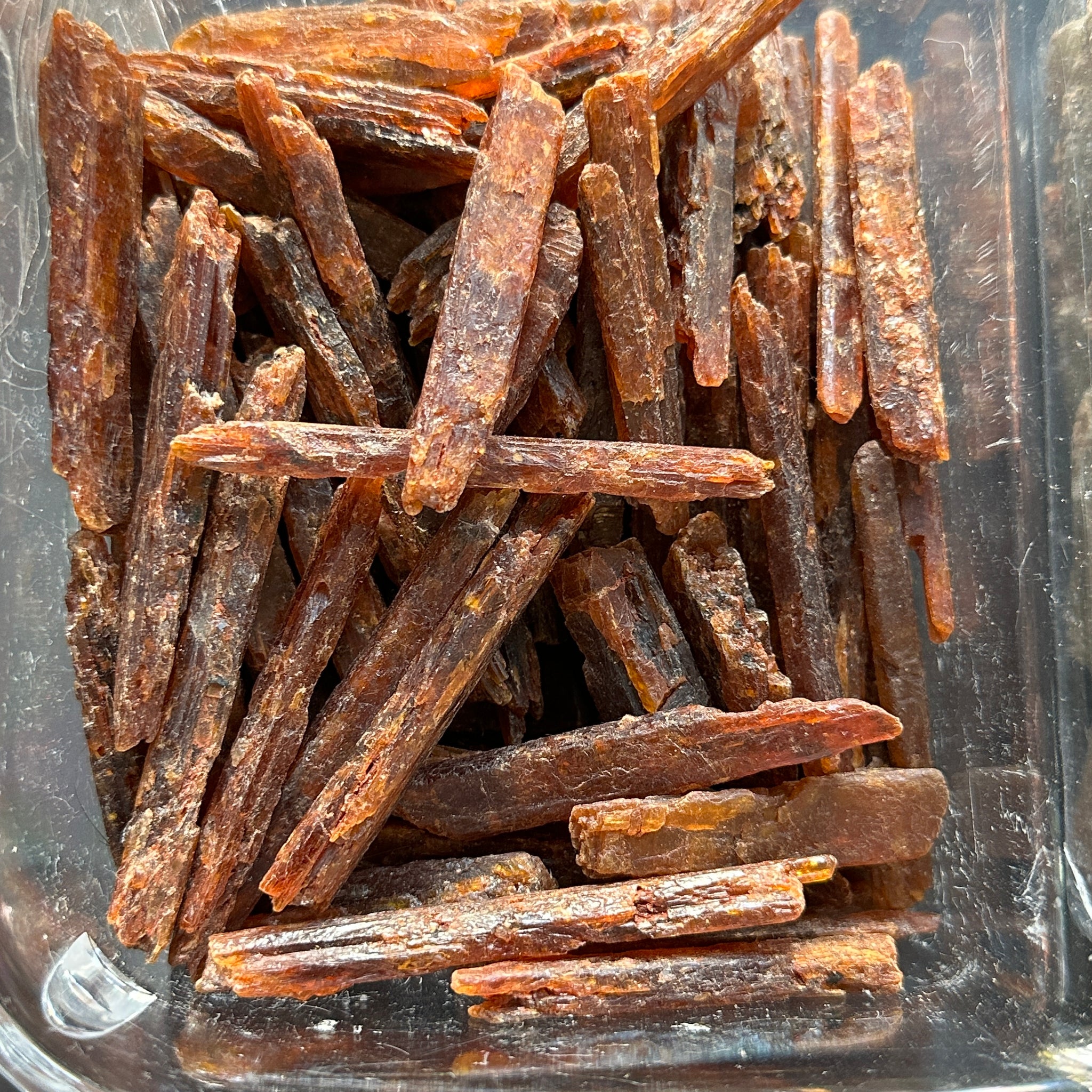 Orange Kyanite Crystals, Tanzania, Large and chunky, Per Stone