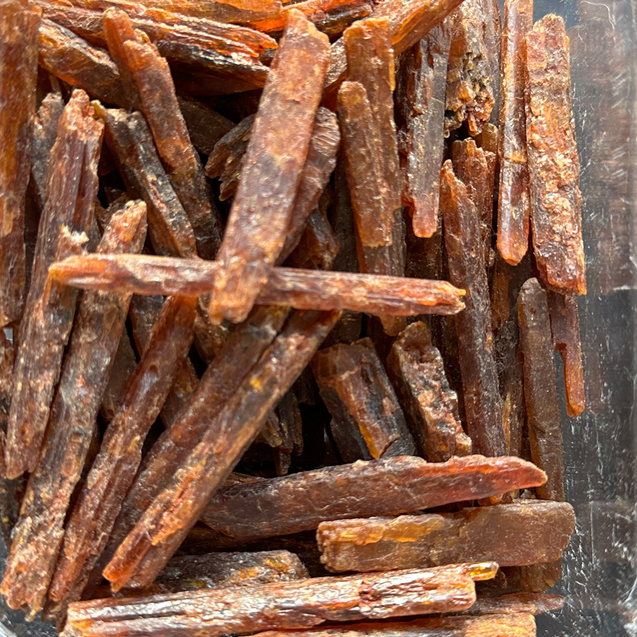 Orange Kyanite Crystals, Tanzania, Large and chunky, Per Stone