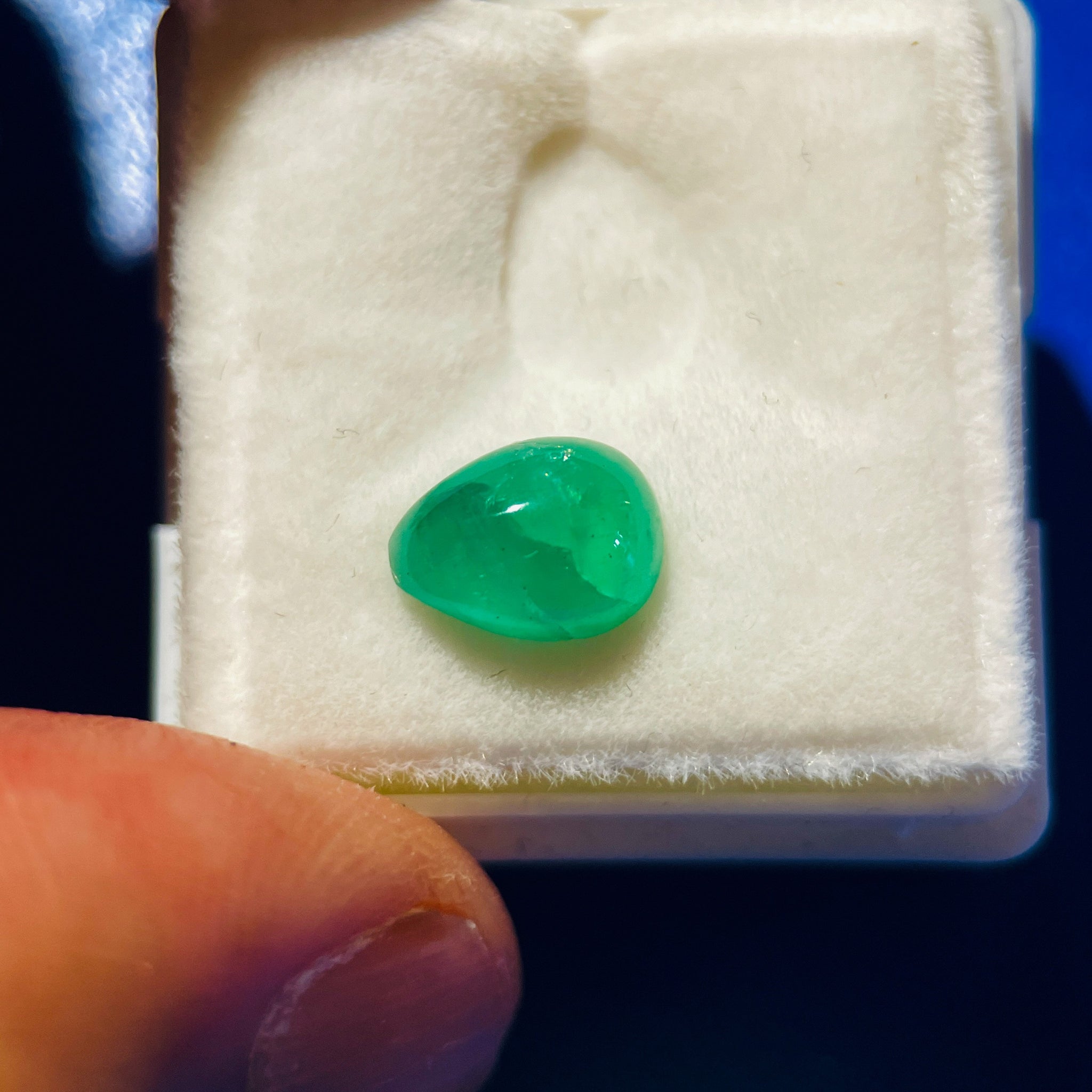1.33Ct Tanzanian Emerald No Oil Untreated Unheated