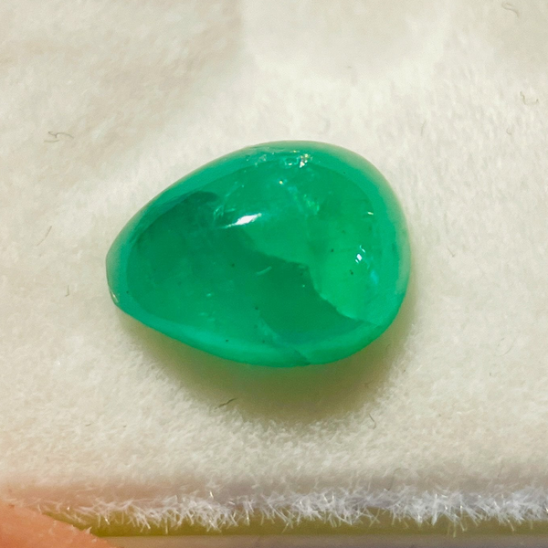 Tanzanian Emerald, 1.33ct, NO OIL, Untreated Unheated