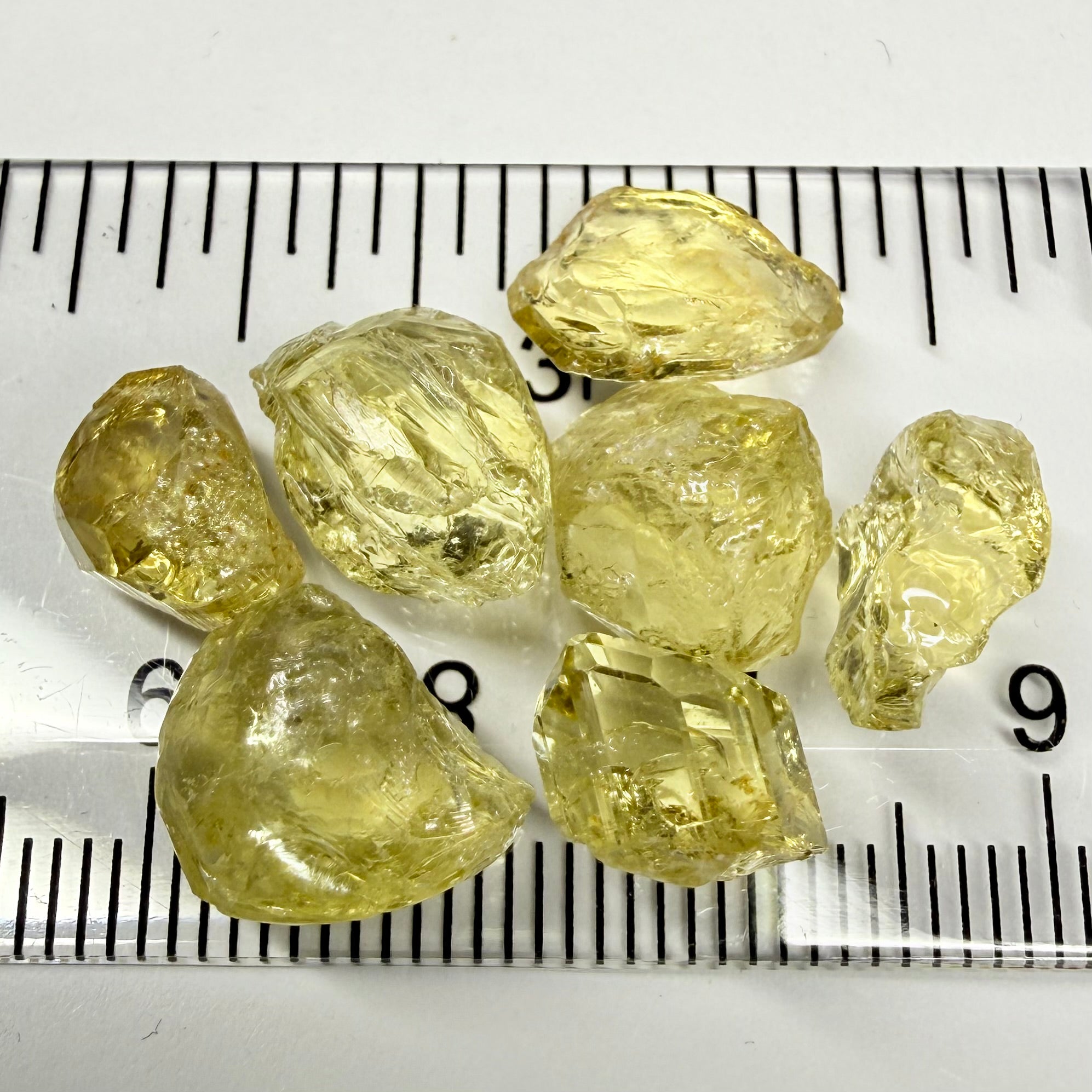 Yellow Tourmaline Lot, 30.38ct, Tanzania, Untreated Unheated. Included stones but great for setting in jewellery as is