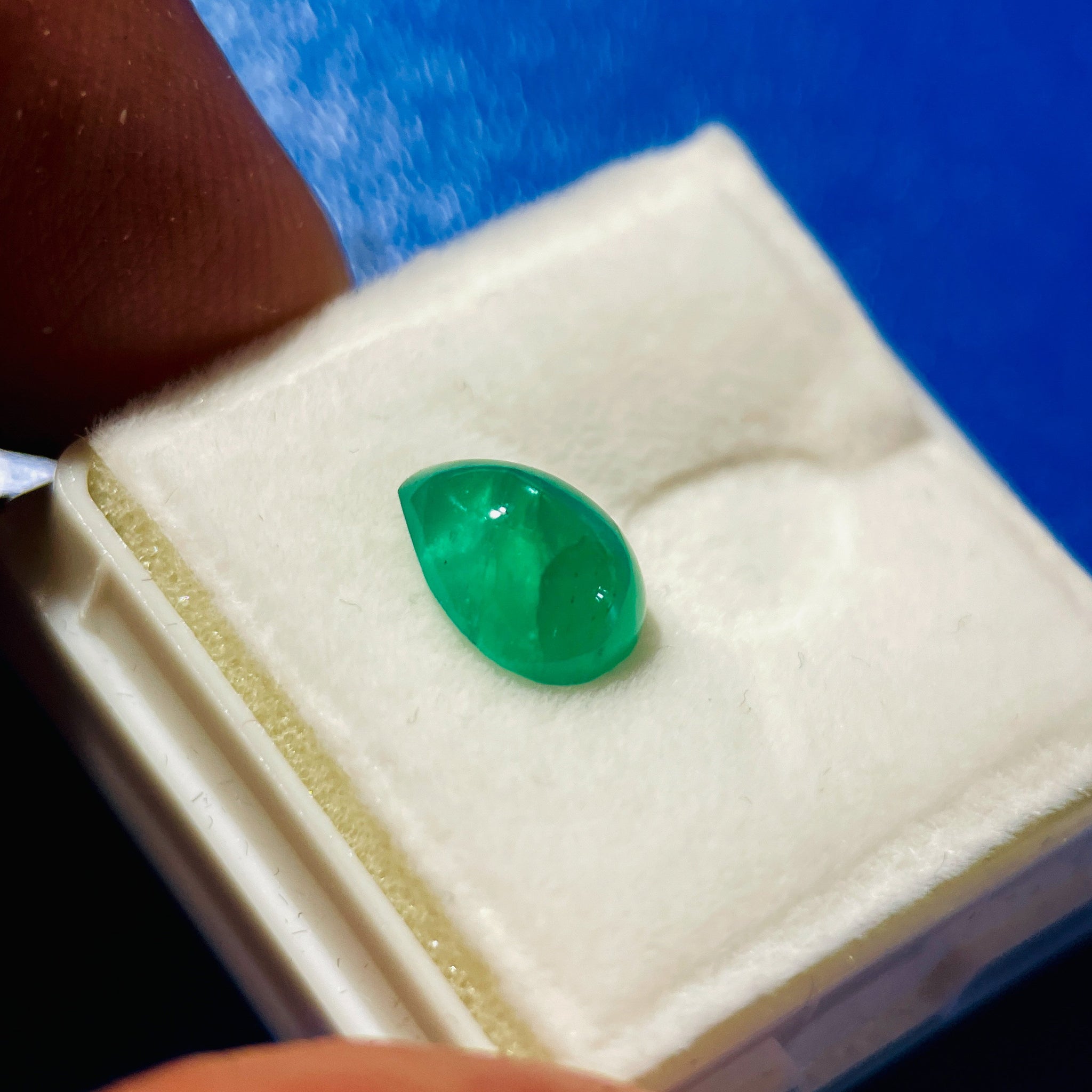 1.33Ct Tanzanian Emerald No Oil Untreated Unheated