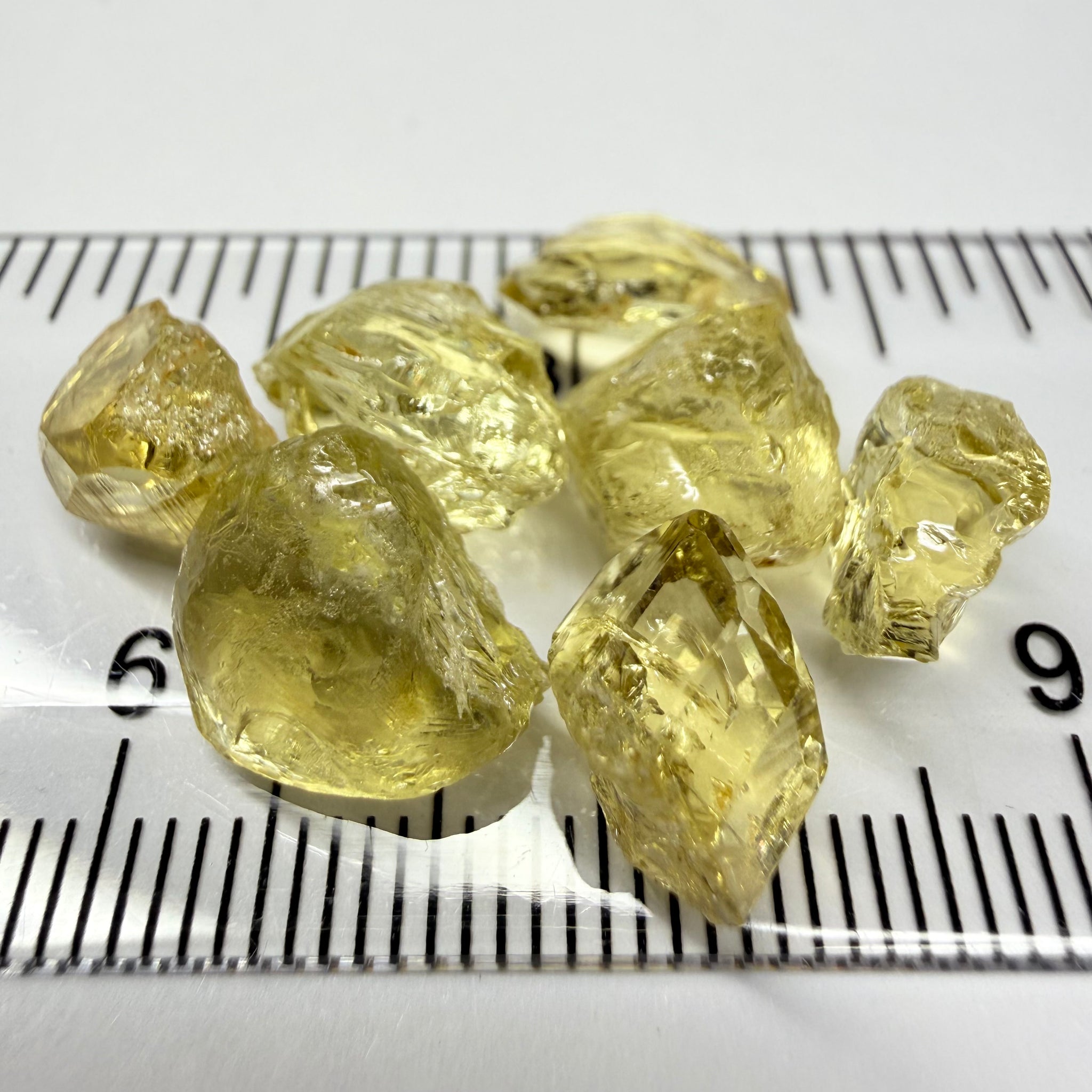 Yellow Tourmaline Lot, 30.38ct, Tanzania, Untreated Unheated. Included stones but great for setting in jewellery as is