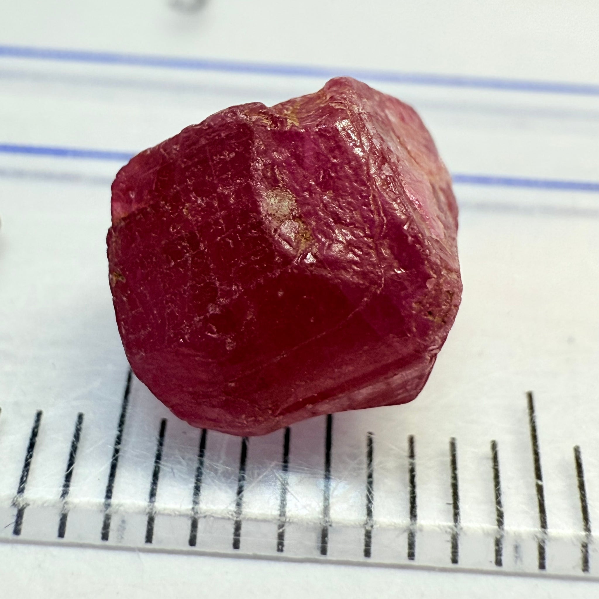 Winza Ruby Crystal Specimen, 3.26ct, Winza, Tanzania, Untreated, Unheated