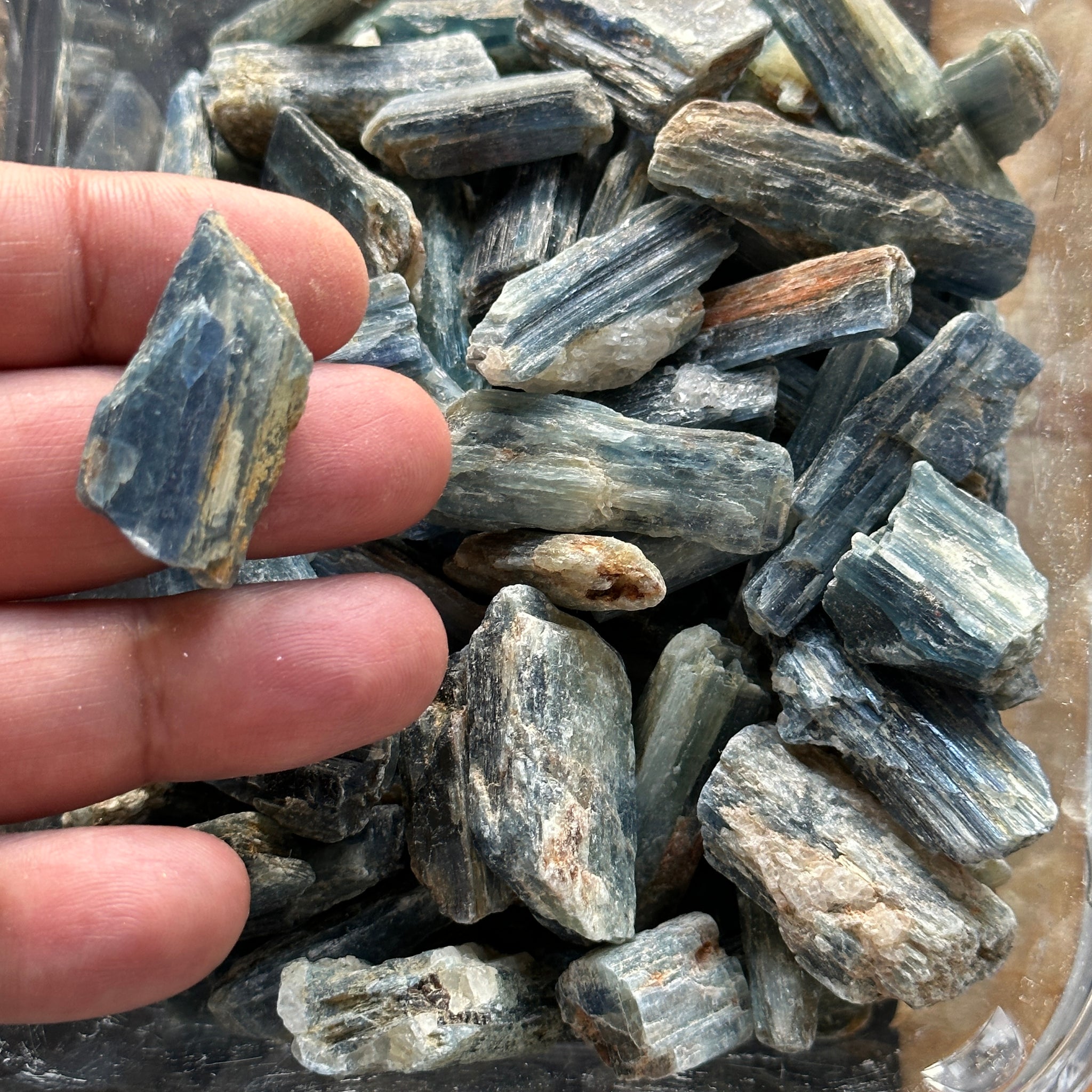 Blue Kyanite, Kenya, Per Stone, looking for a particular shape, just ask