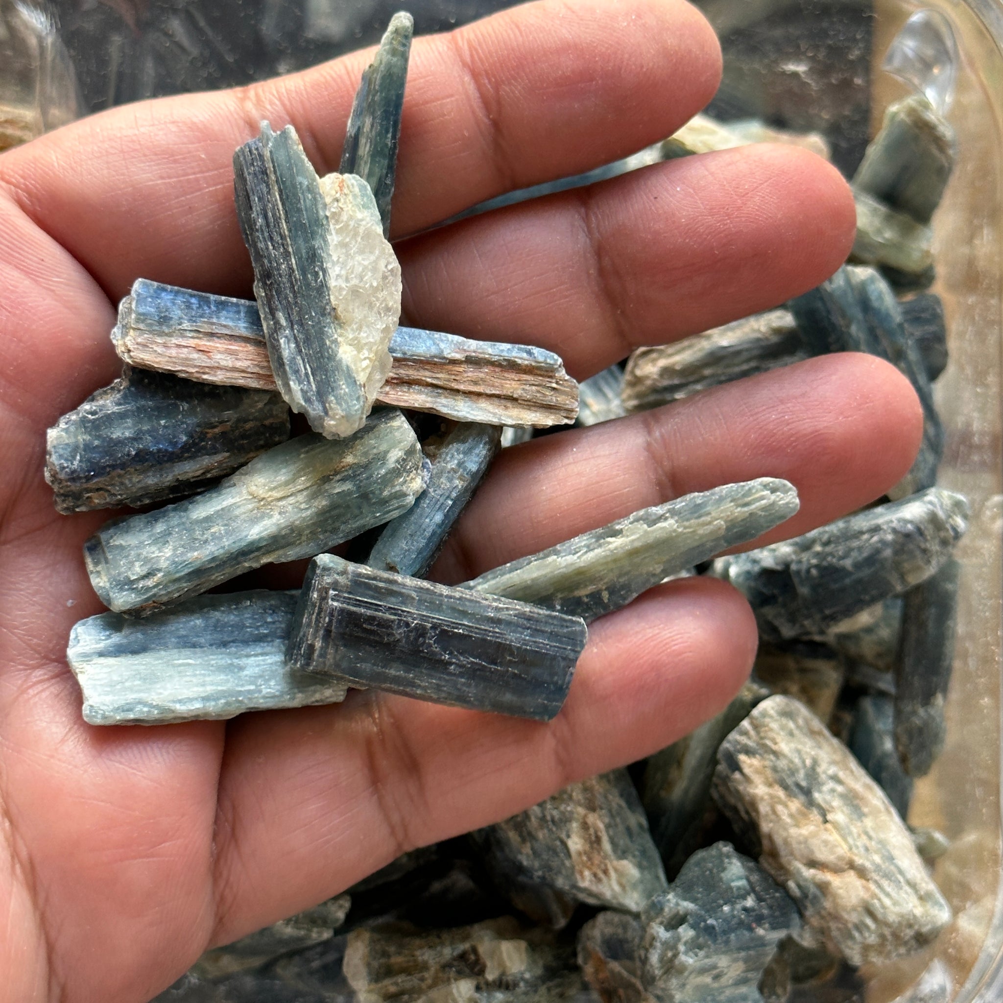 Blue Kyanite, Kenya, Per Stone, looking for a particular shape, just ask