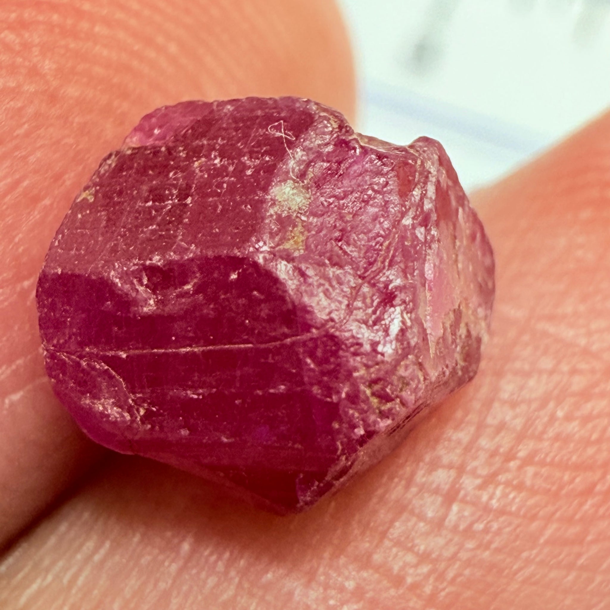 Winza Ruby Crystal Specimen, 3.26ct, Winza, Tanzania, Untreated, Unheated