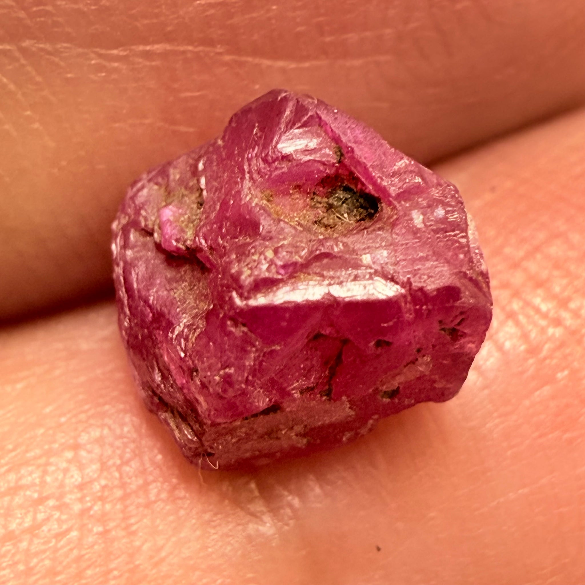 Winza Ruby Crystal Specimen, 3.26ct, Winza, Tanzania, Untreated, Unheated