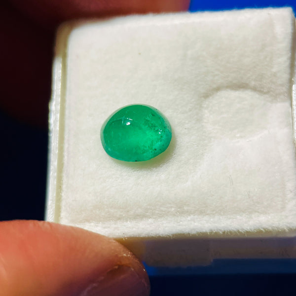 1.27Ct Emerald Tanzania No Oil Added But Some Labs May Describe The Stone As Minor Oil Or