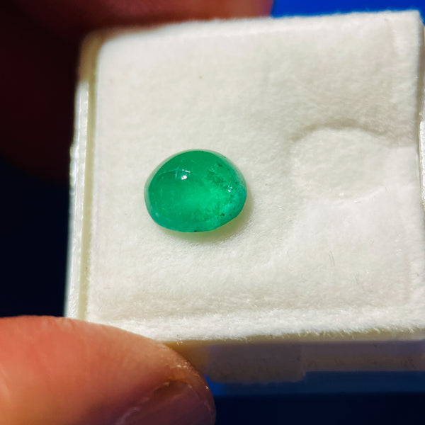 1.27Ct Emerald Tanzania No Oil Added But Some Labs May Describe The Stone As Minor Oil Or