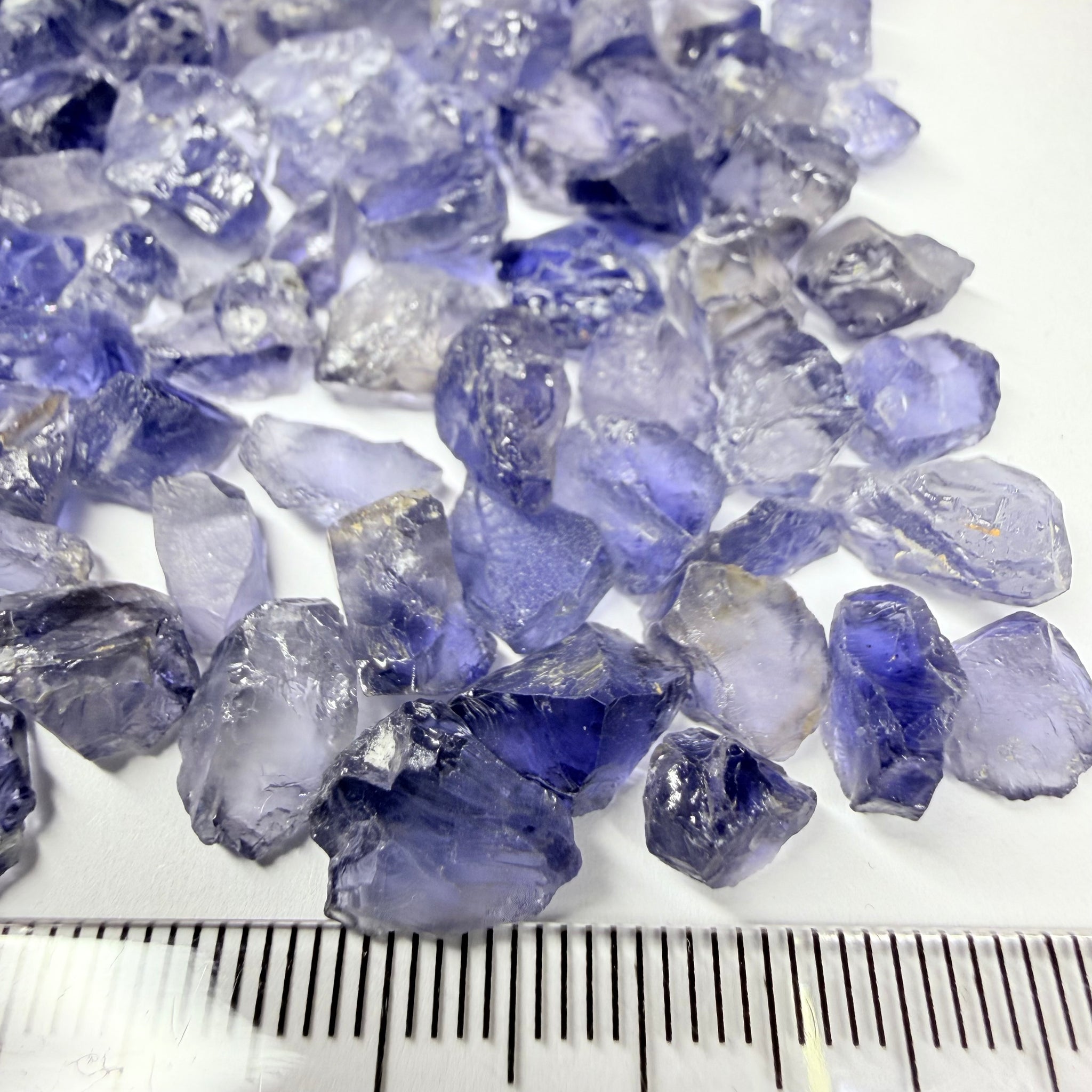 Iolite, 425.00ct Lot, Babati, Tanzania, Untreated Unheated, Very slightly to slightly included, 2.20ct average size