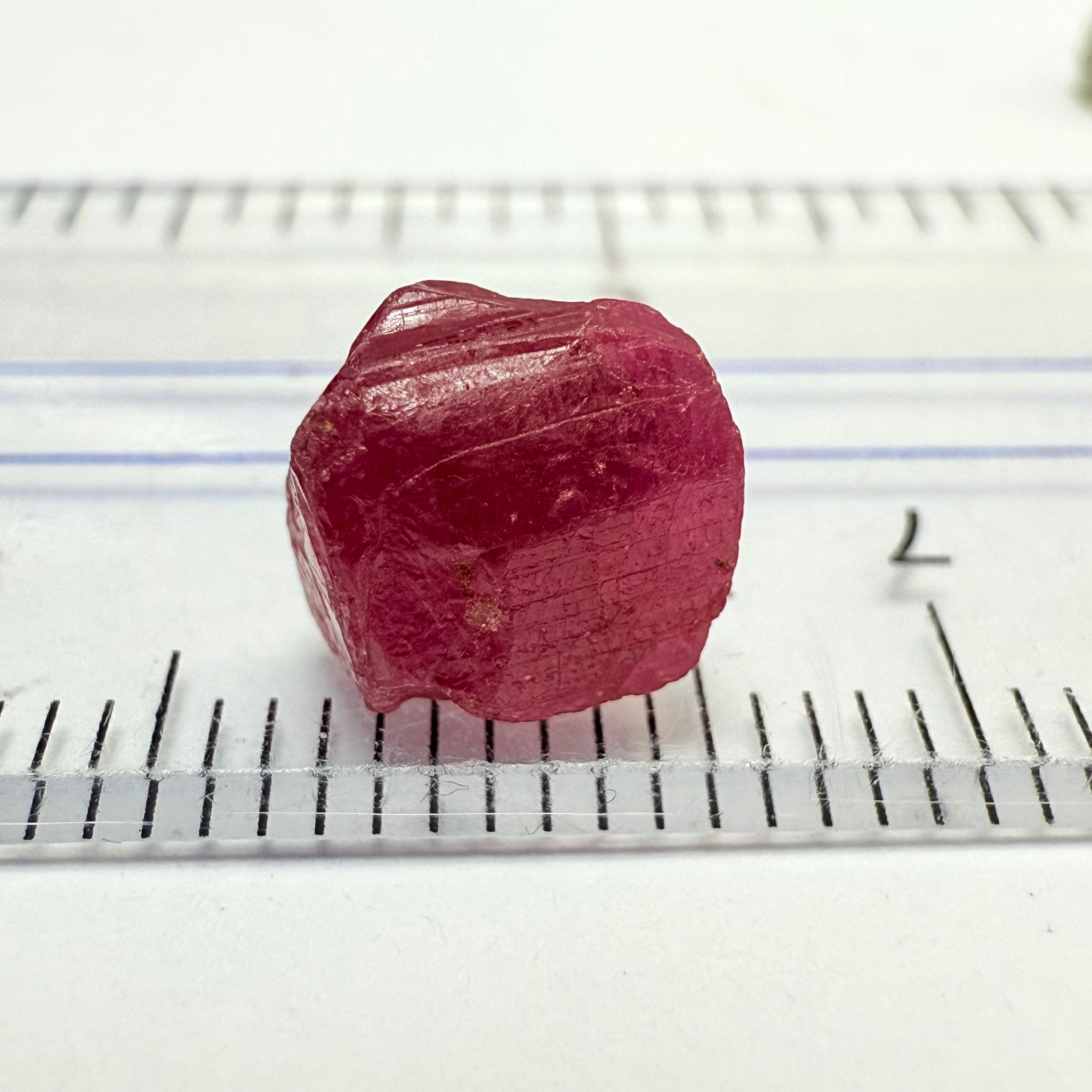 Winza Ruby Crystal Specimen, 3.26ct, Winza, Tanzania, Untreated, Unheated