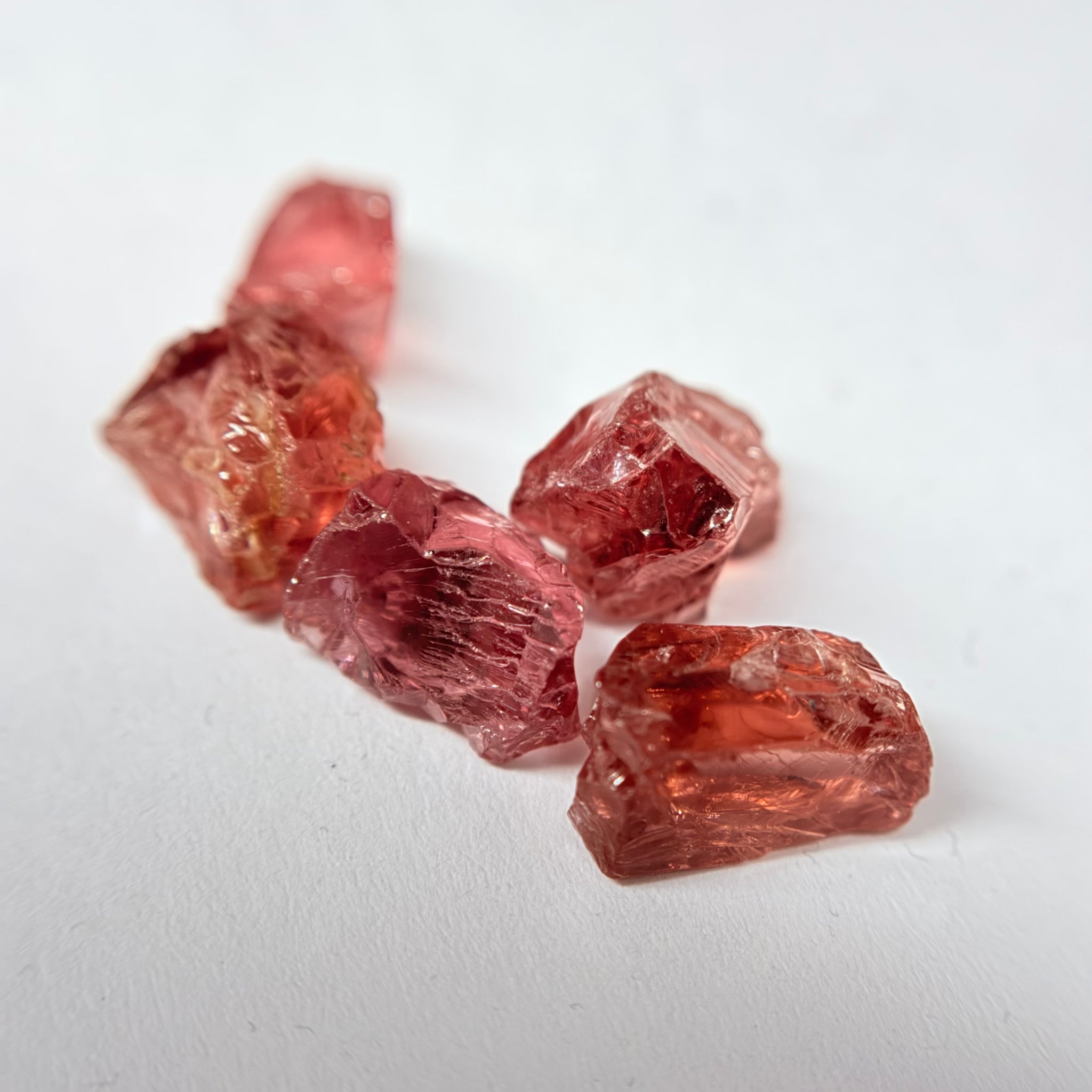 Garnet Lot, 14.65ct, Tanzania, Untreated Unheated. vs, 2.93ct av.