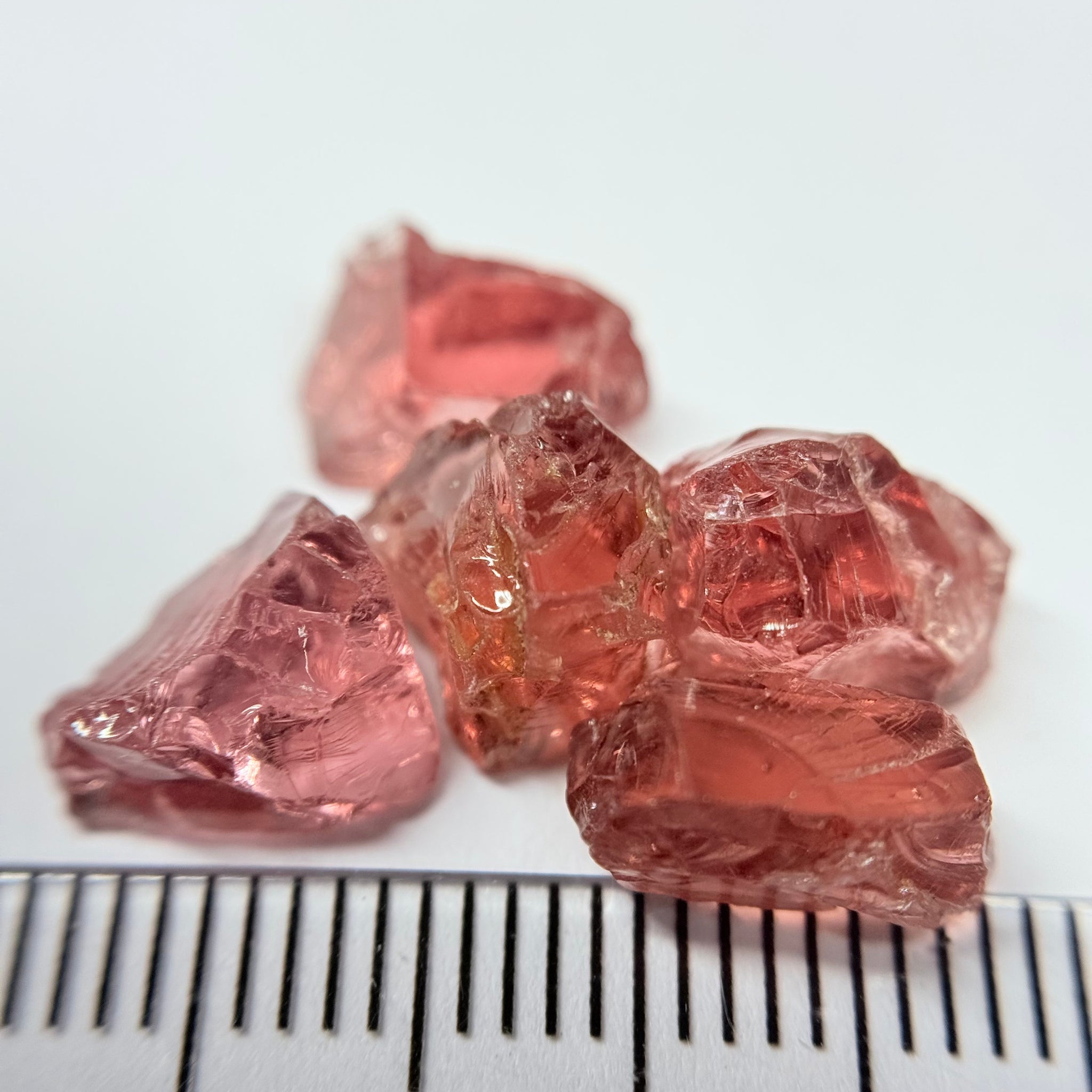 Garnet Lot, 14.65ct, Tanzania, Untreated Unheated. vs, 2.93ct av.