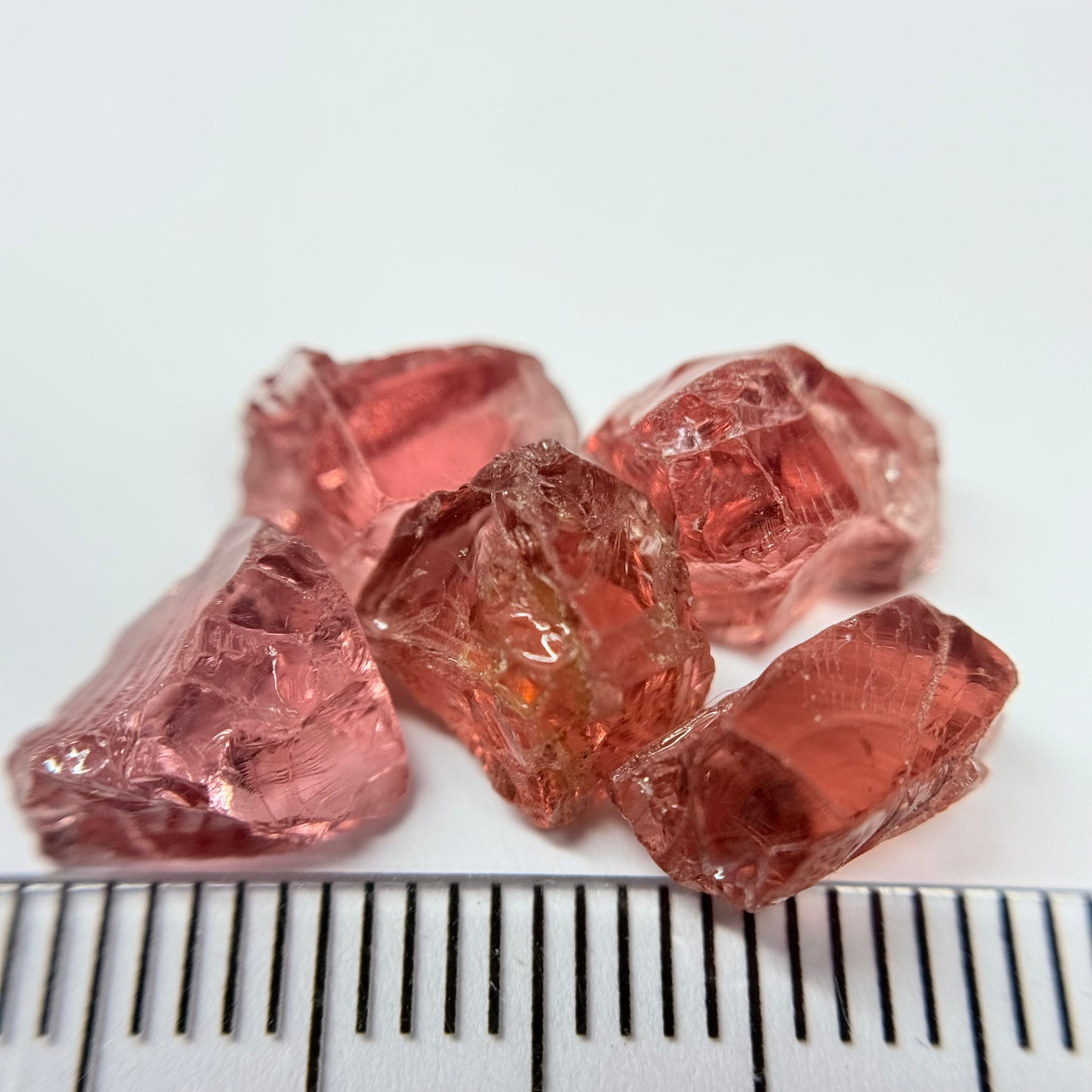 Garnet Lot, 14.65ct, Tanzania, Untreated Unheated. vs, 2.93ct av.