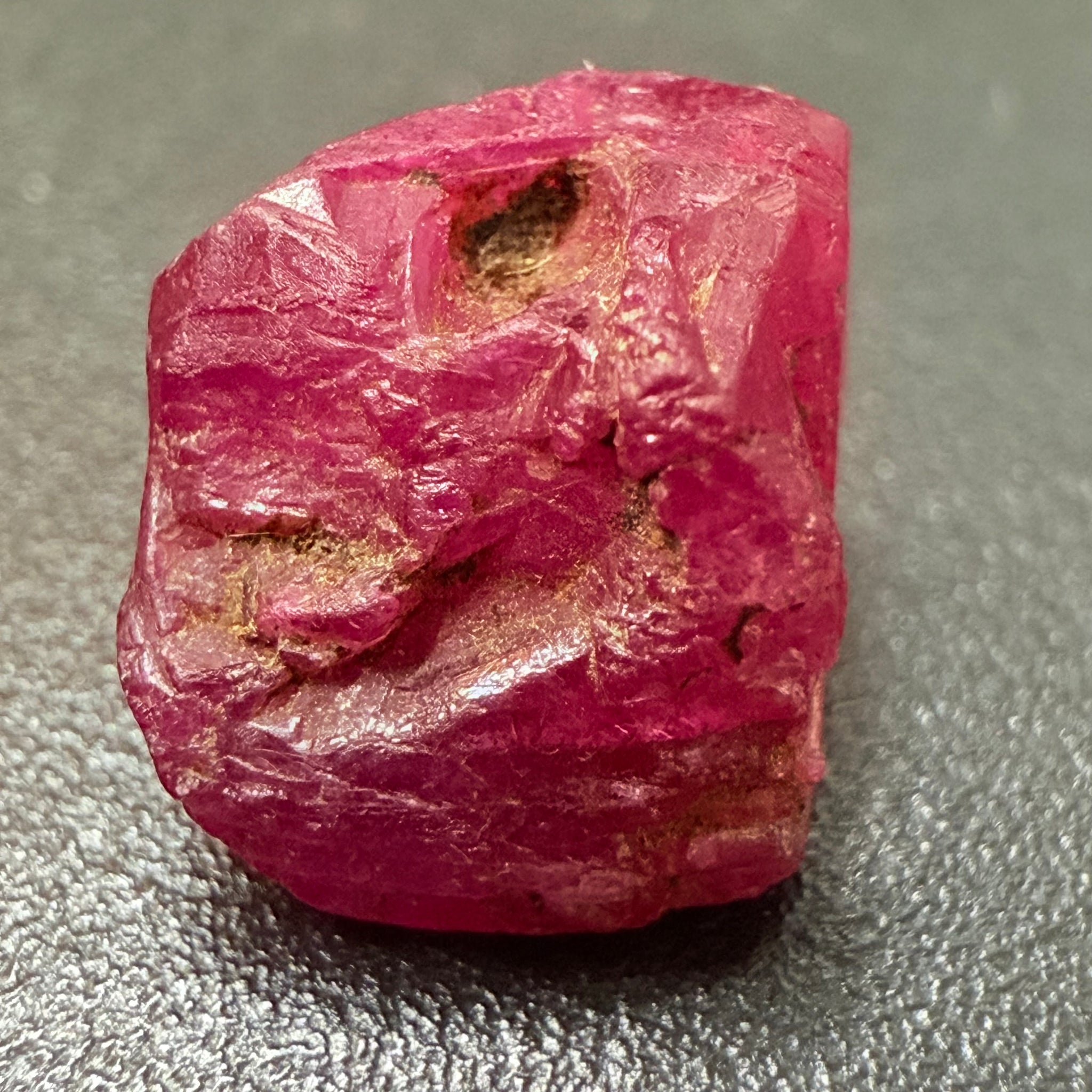 Winza Ruby Crystal Specimen, 3.26ct, Winza, Tanzania, Untreated, Unheated