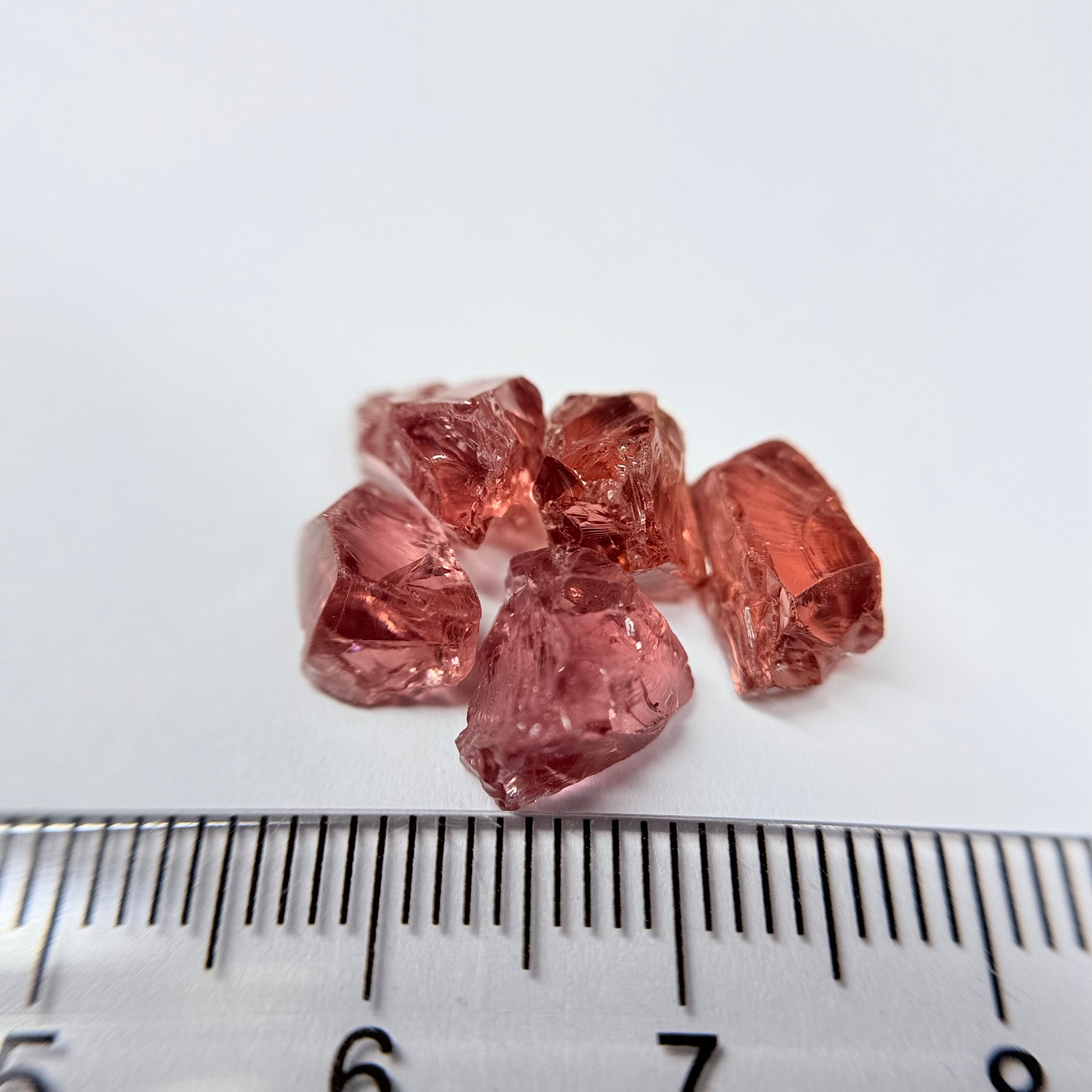 Garnet Lot, 14.65ct, Tanzania, Untreated Unheated. vs, 2.93ct av.