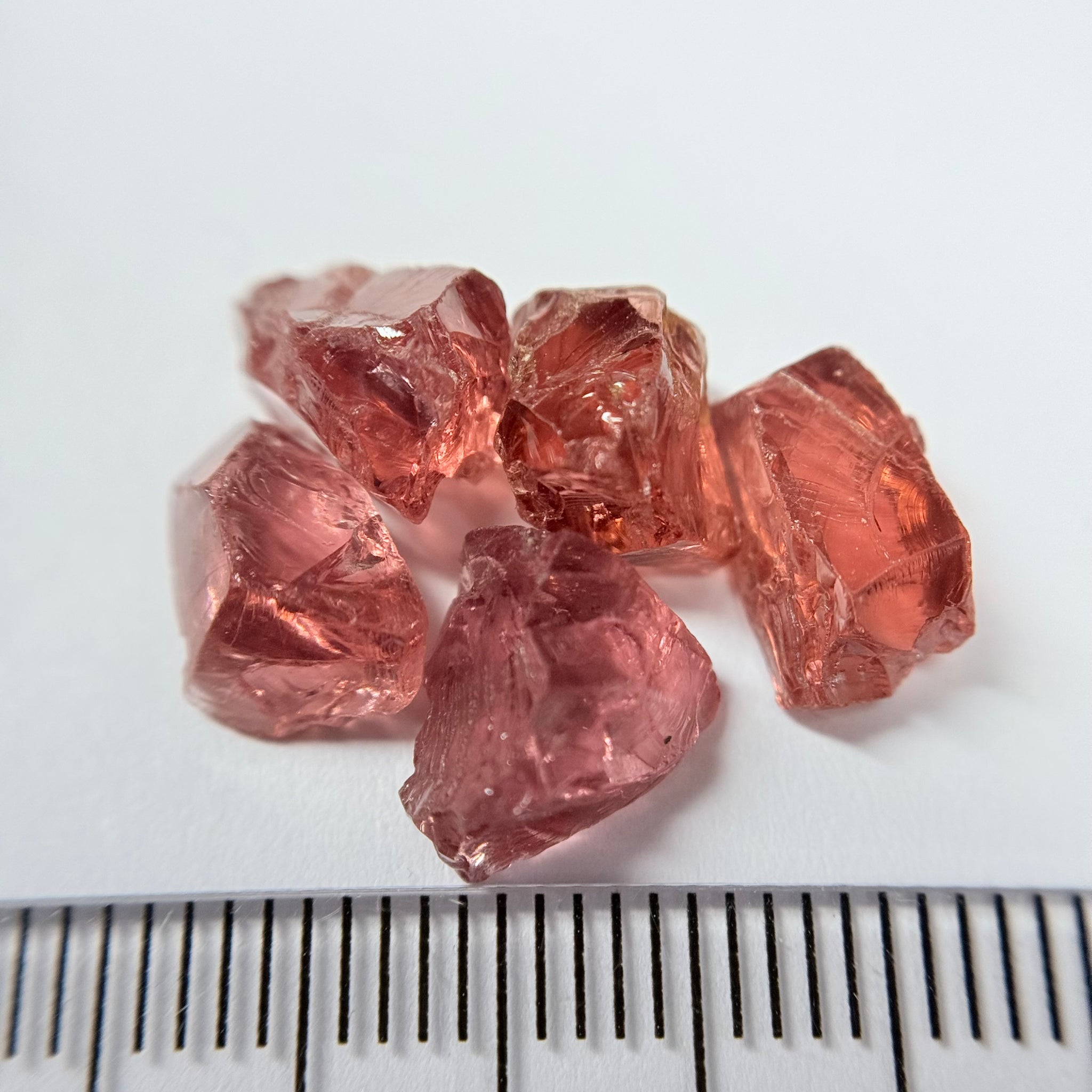 Garnet Lot, 14.65ct, Tanzania, Untreated Unheated. vs, 2.93ct av.