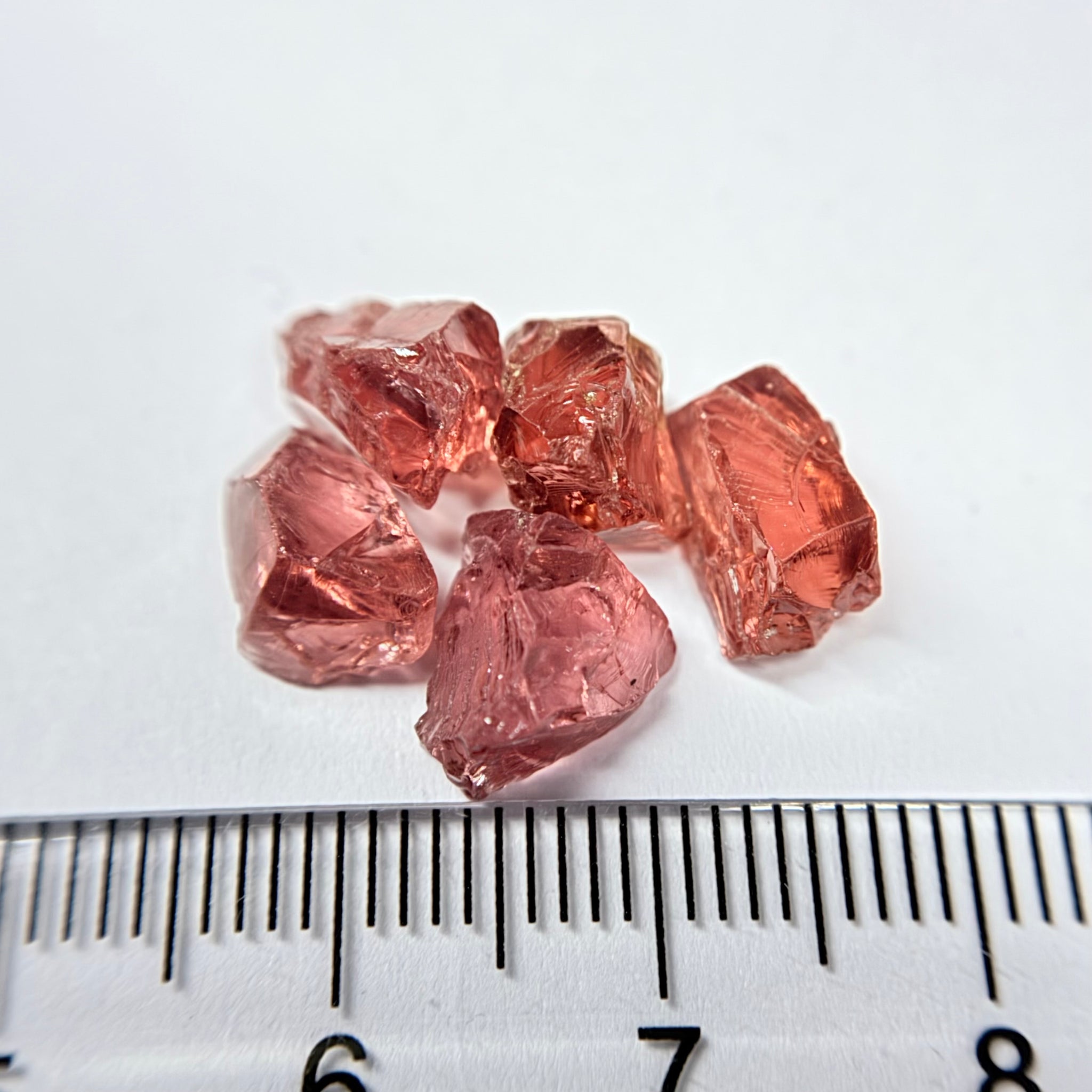 Garnet Lot, 14.65ct, Tanzania, Untreated Unheated. vs, 2.93ct av.