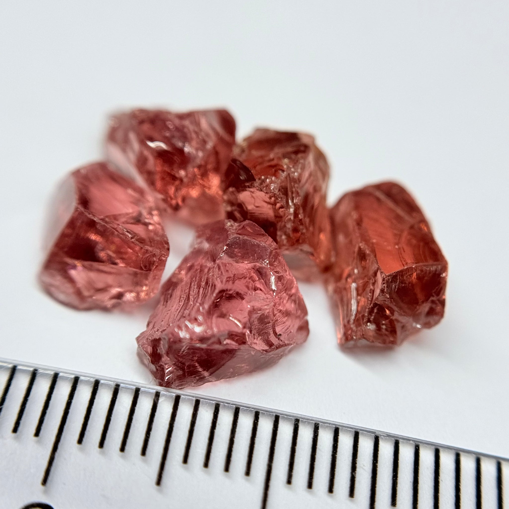 Garnet Lot, 14.65ct, Tanzania, Untreated Unheated. vs, 2.93ct av.