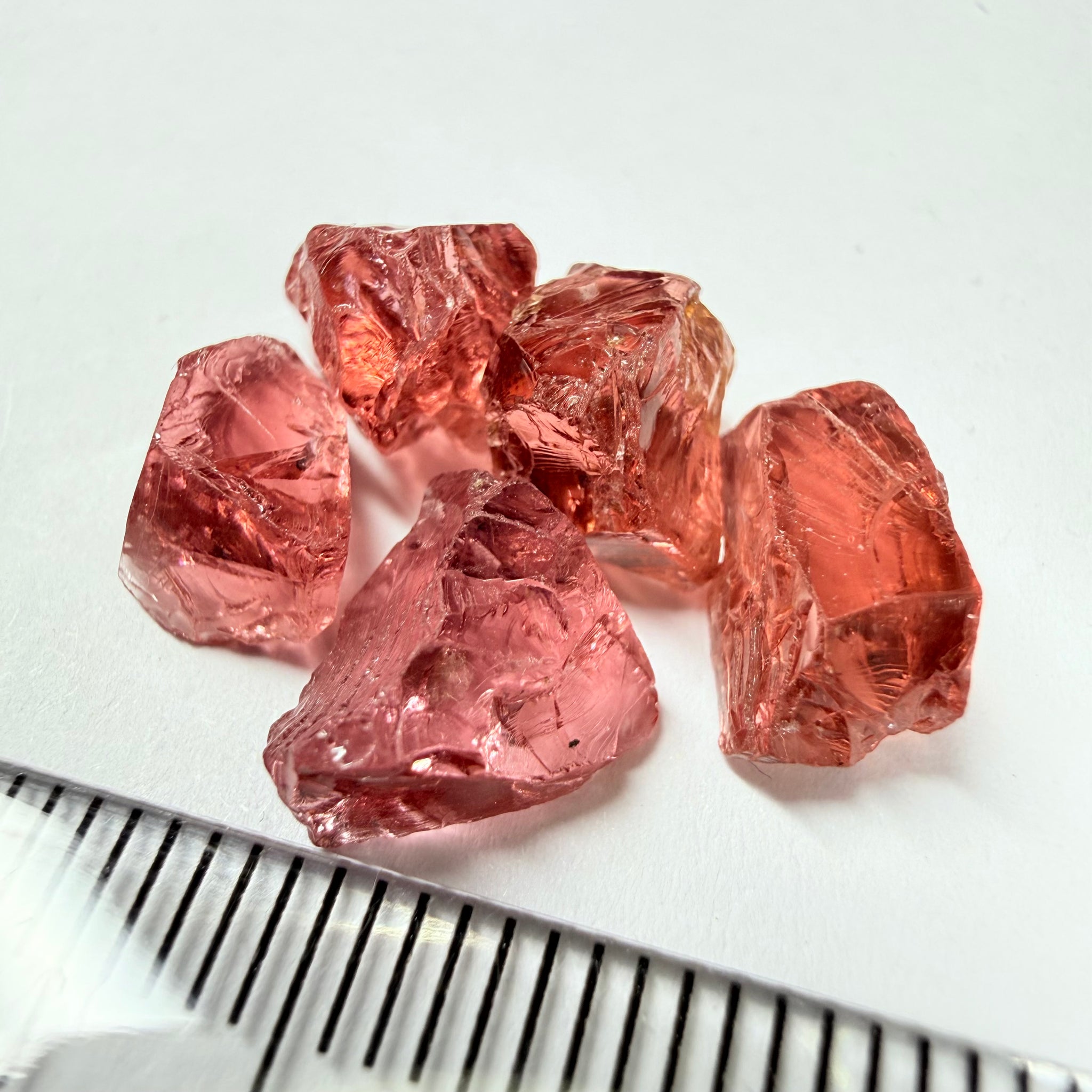 Garnet Lot, 14.65ct, Tanzania, Untreated Unheated. vs, 2.93ct av.