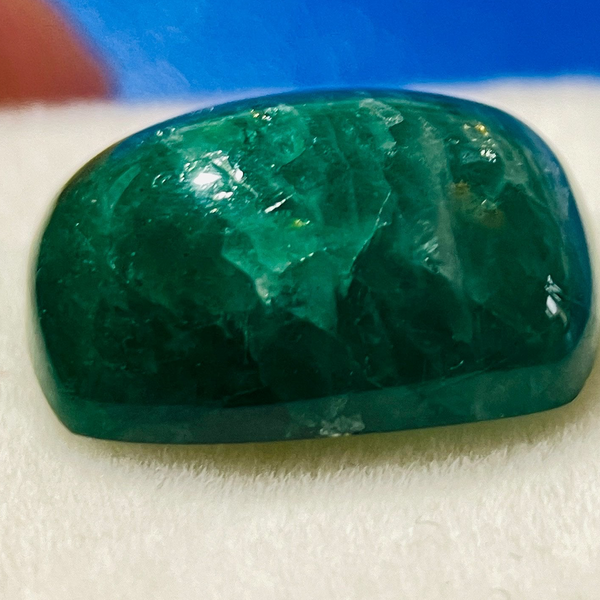 Emerald, 10.07ct, Tanzania, No Oil, Untreated Unheated